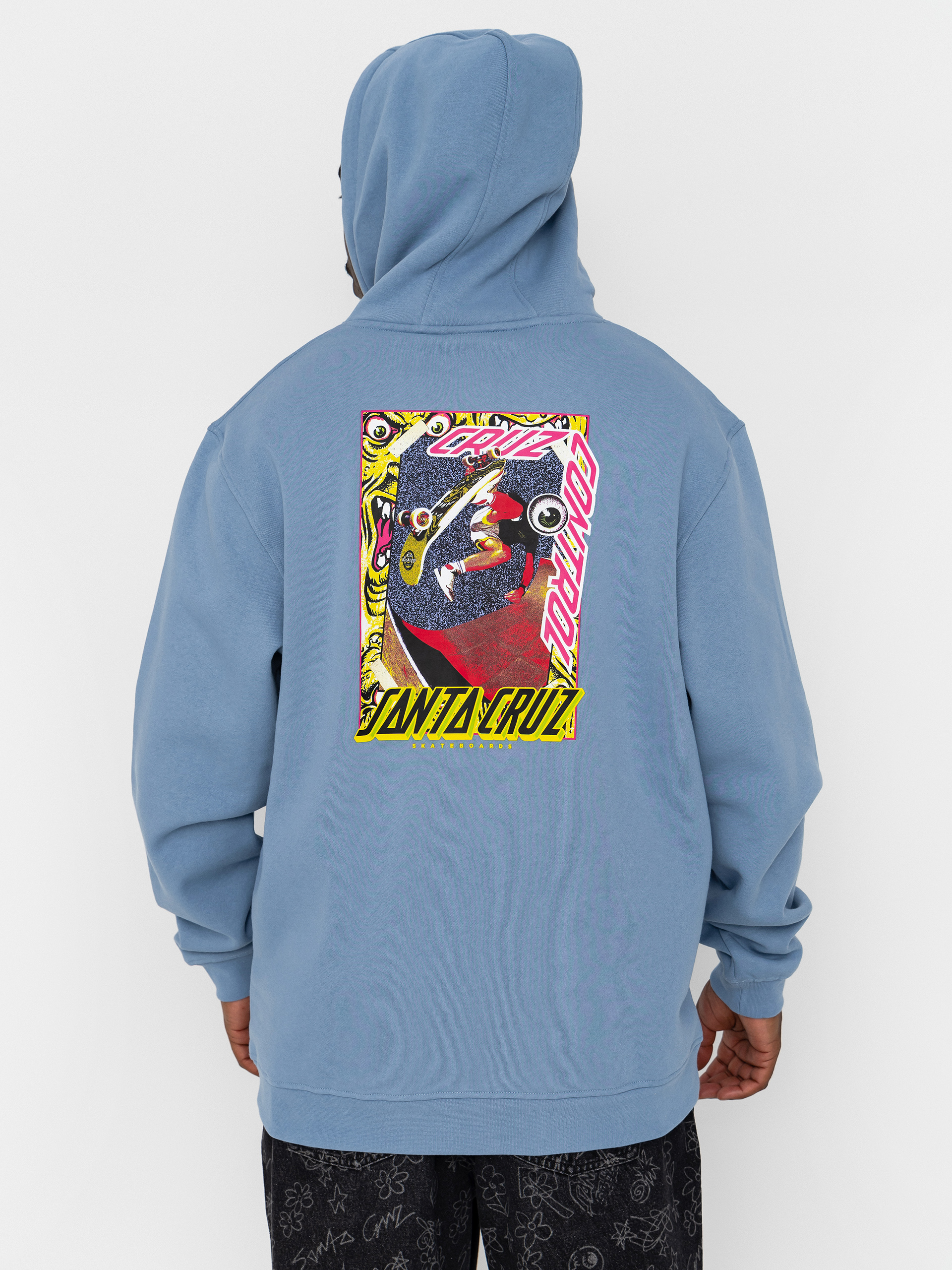 Худі Santa Cruz Roskopp Cruz Control HD (faded denim)