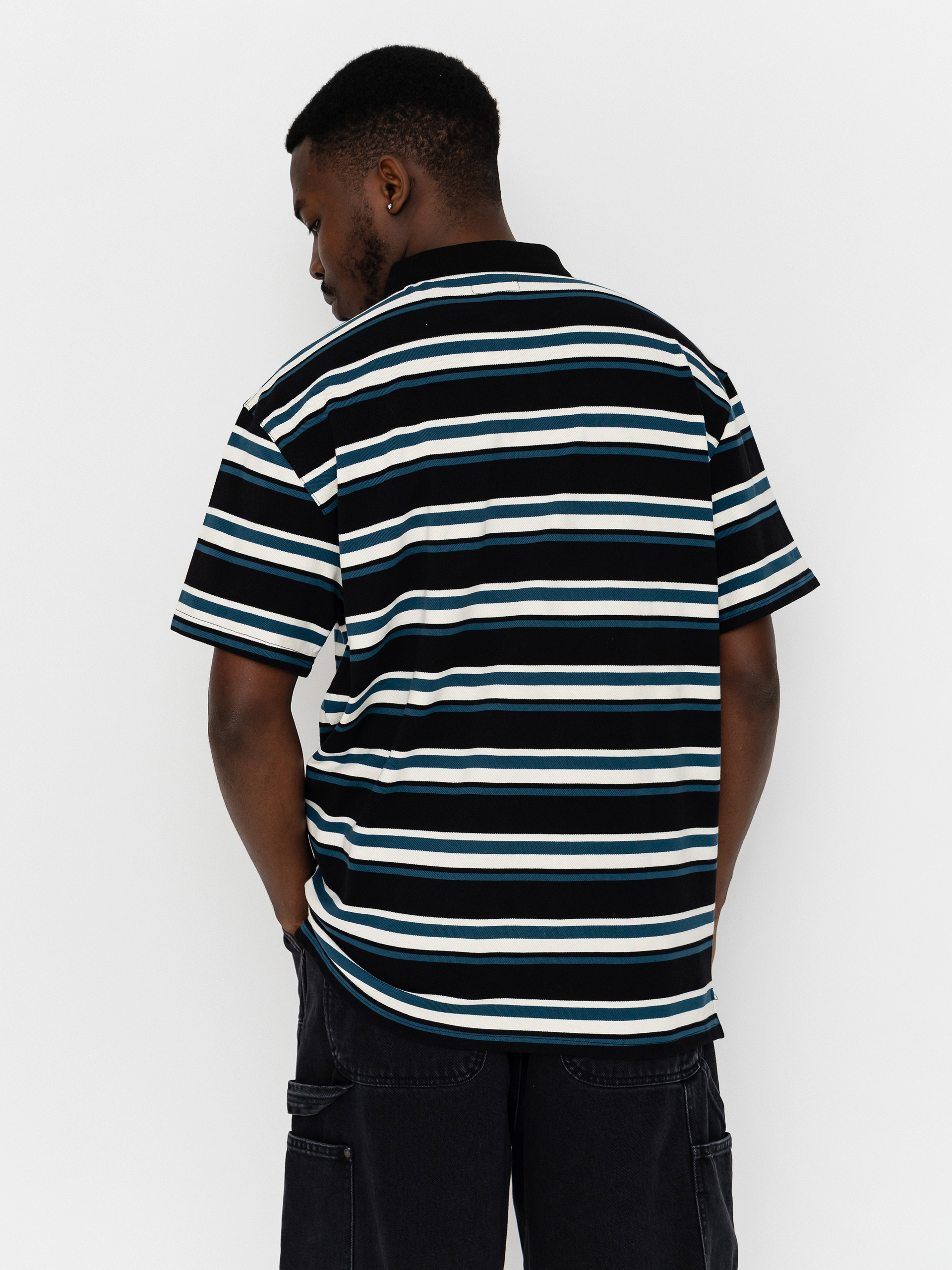 Поло Santa Cruz Cera (black/dark teal)