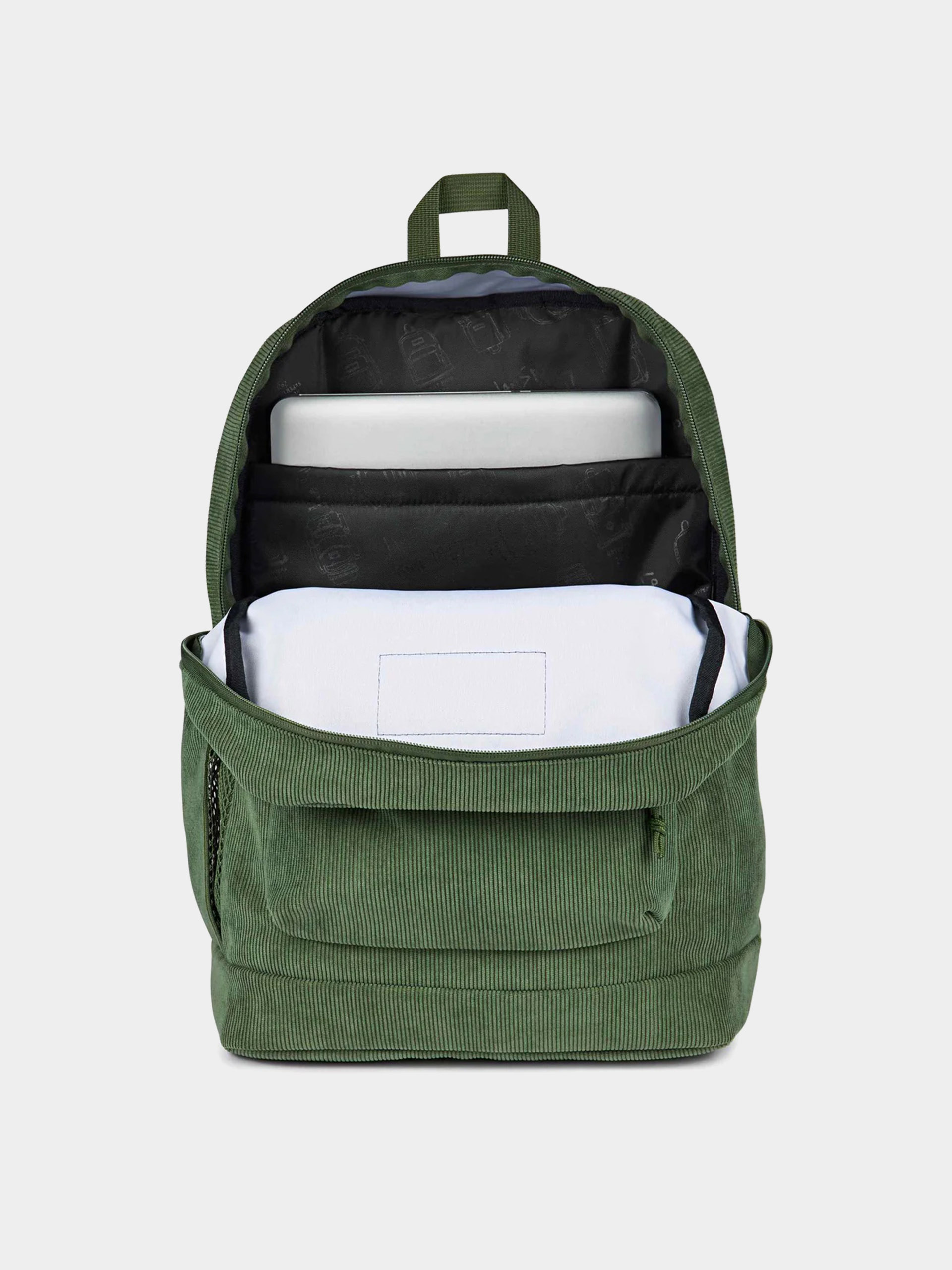 Рюкзак JanSport Cross Town Plus Remix (cargo green corduroy)