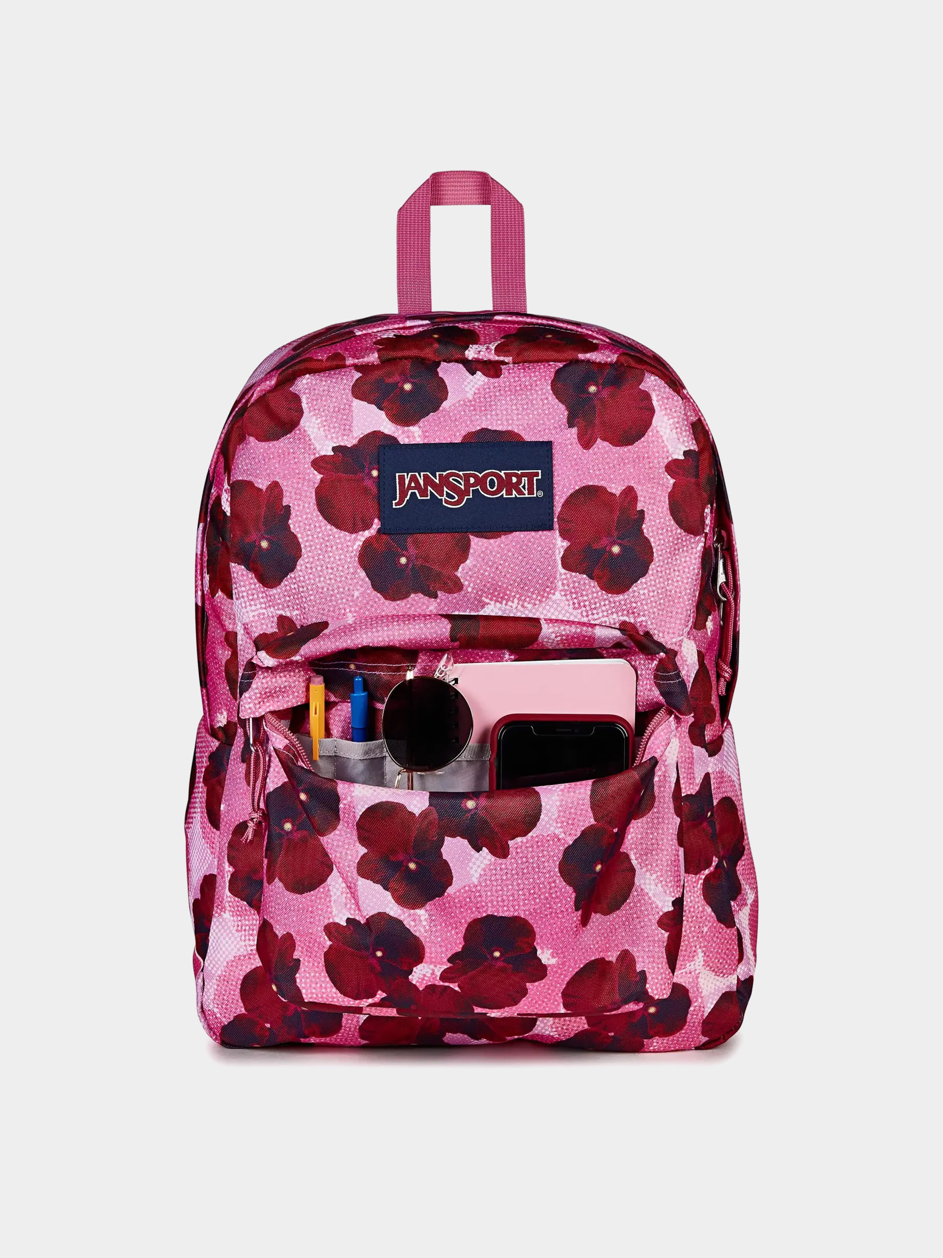 Рюкзак JanSport SuperBreak One (pop art digital fuchsia)