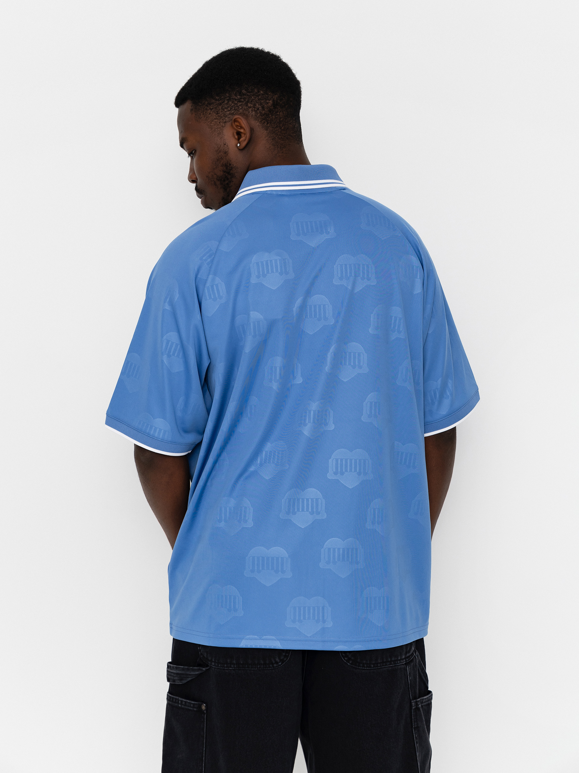 Футболка Carhartt WIP Terrace Football (heart train jacquard curacao)