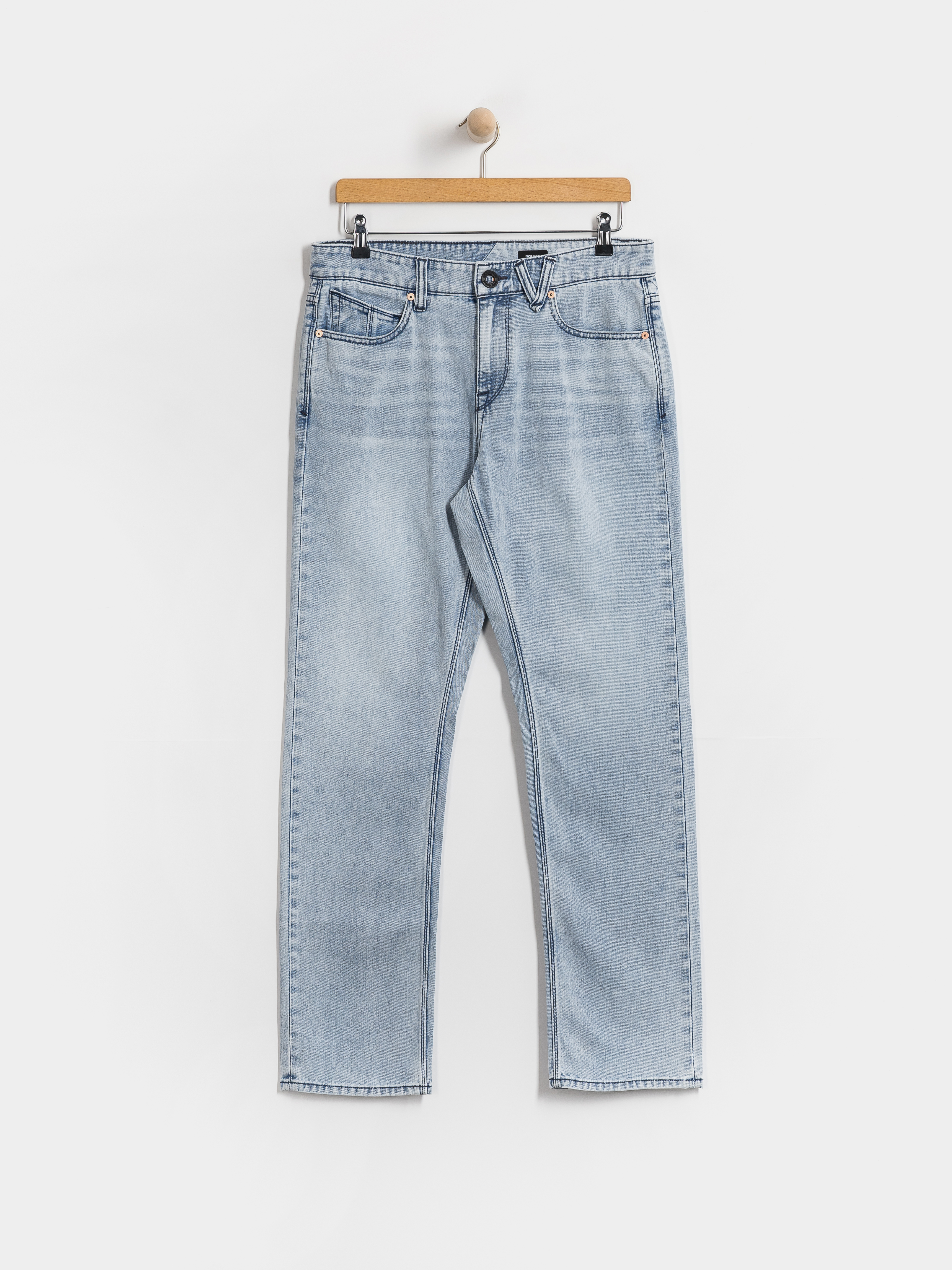 u0428u0442u0430u043du0438 Volcom Solver (worn light blue)