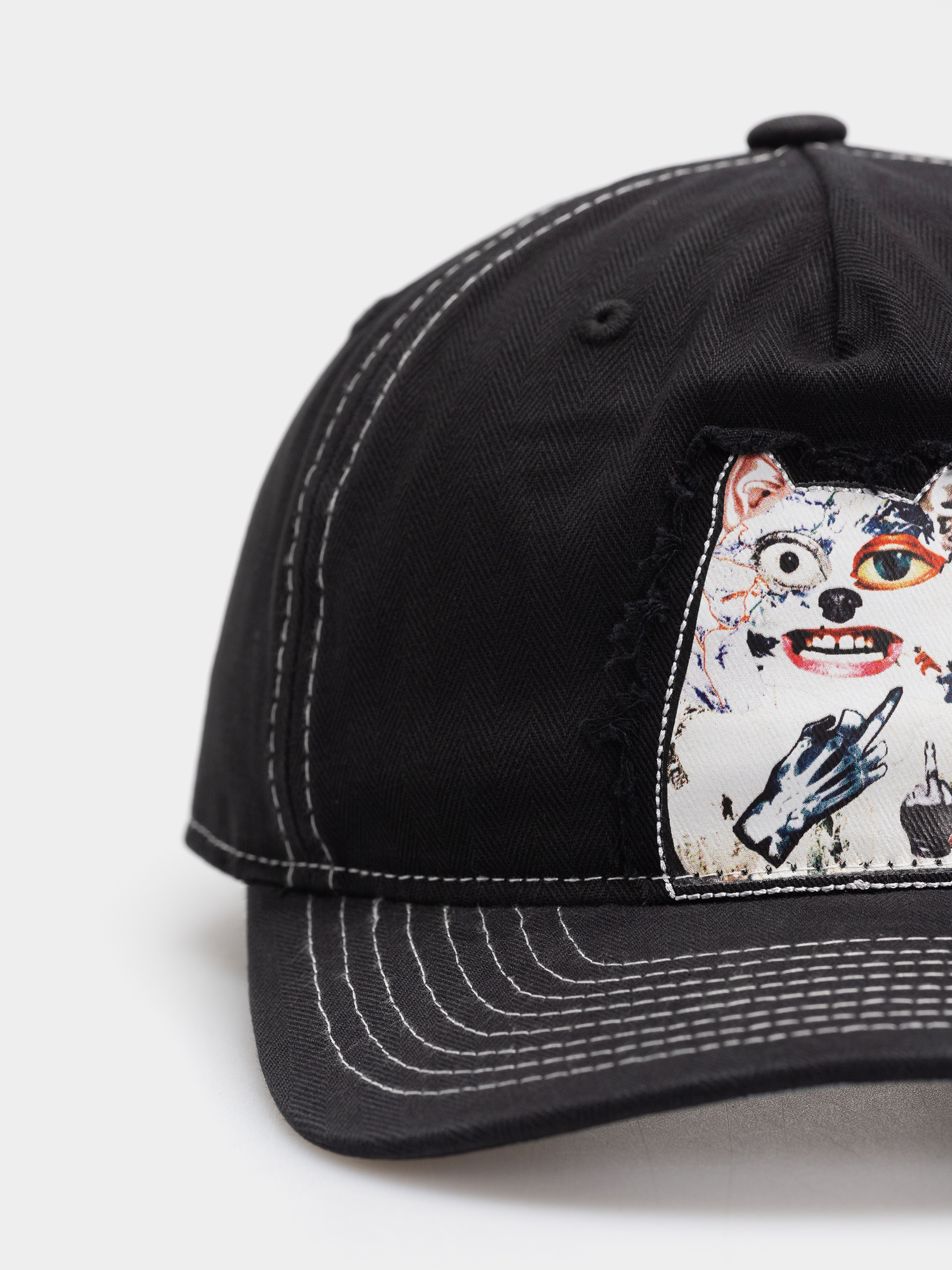 Кепка RipNDip Lord Nermal Collage Snapback (black)