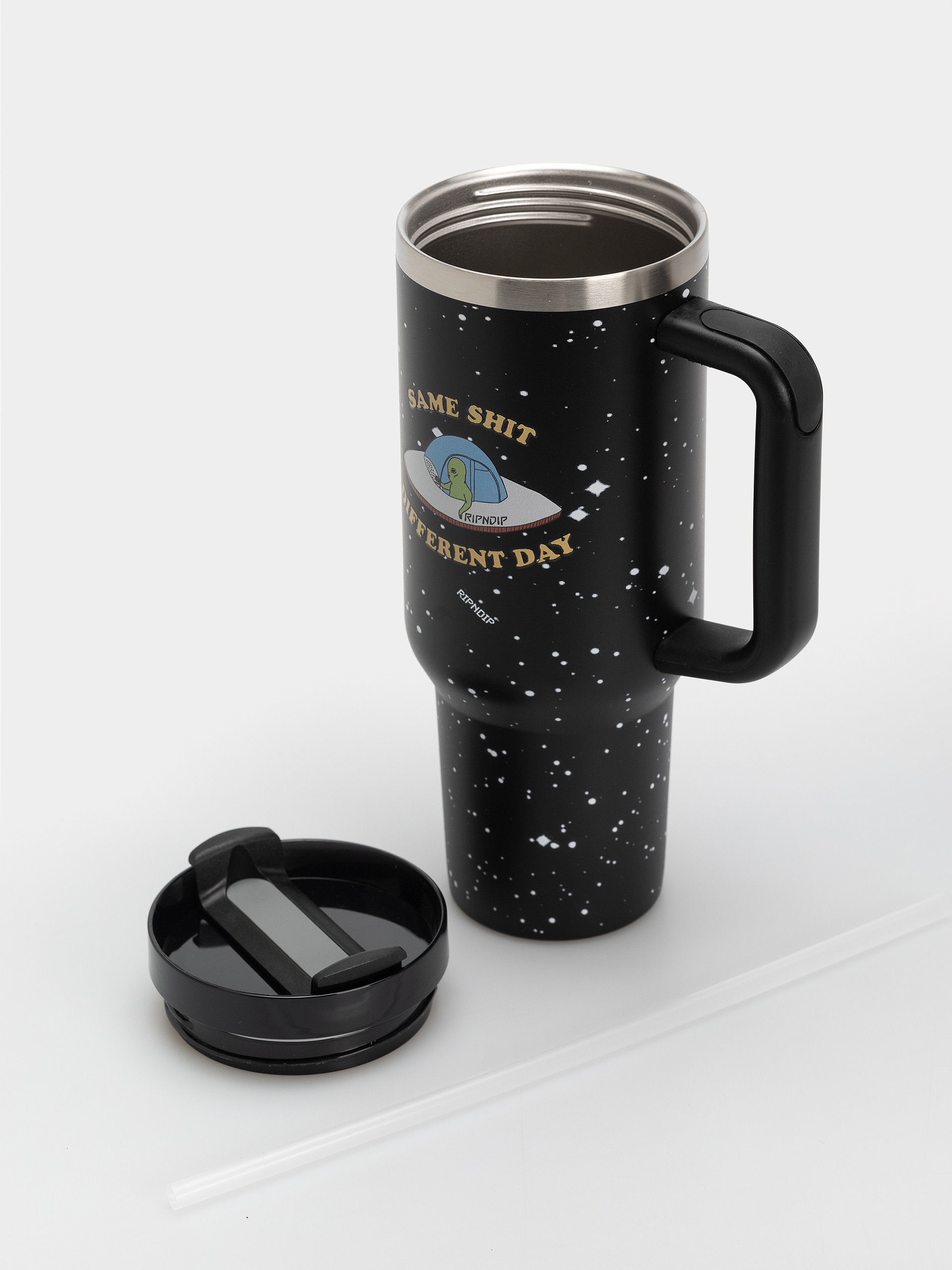 Чашка RipNDip Same Shit Different Day Big Ol Cup Tumbler (black)