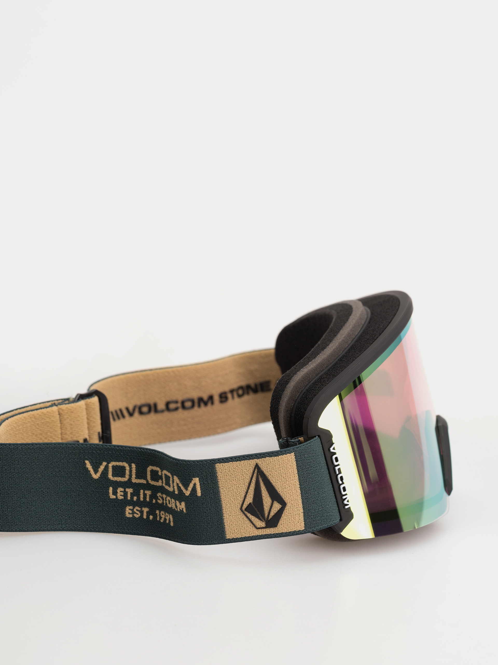 Окуляри для сноуборду Volcom Garden 2 (scb snd/gold chrome+bl dark grey)