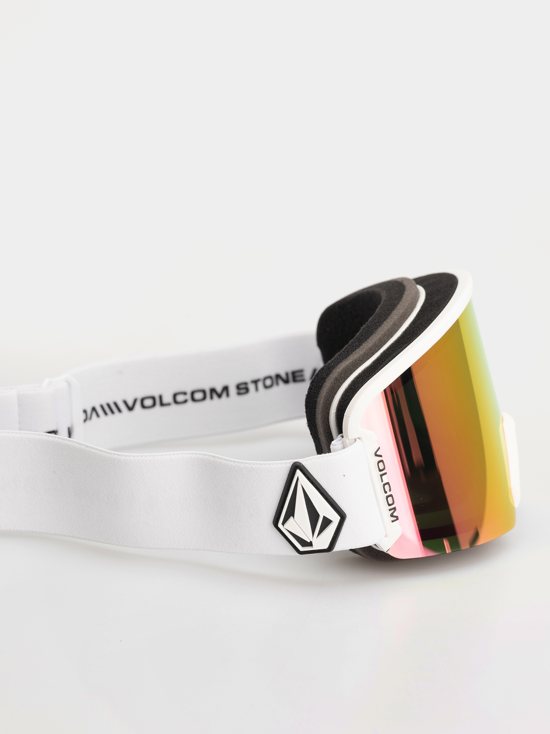 Окуляри для сноуборду Volcom Garden 2 (matte white/pink chrome+bl yellow)
