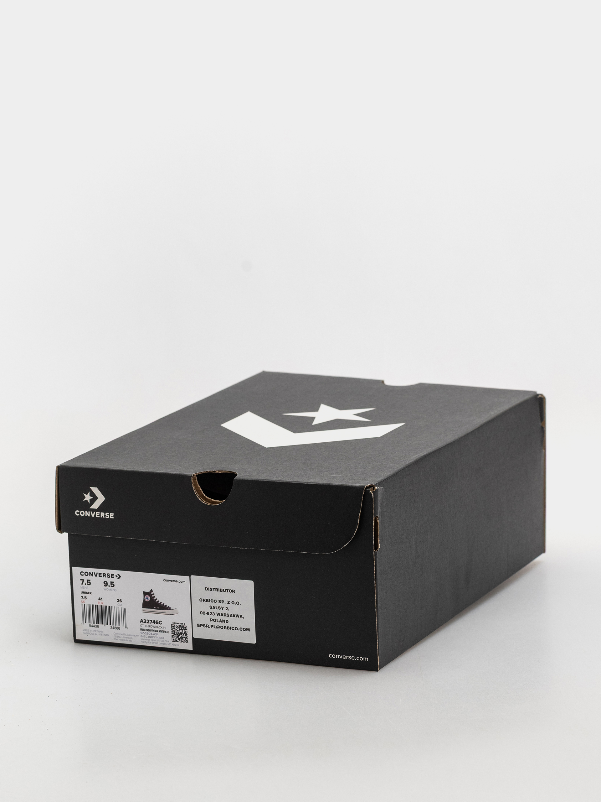 Кеди Converse Chuck Taylor Throwback Hi (fresh brew/vintage white)