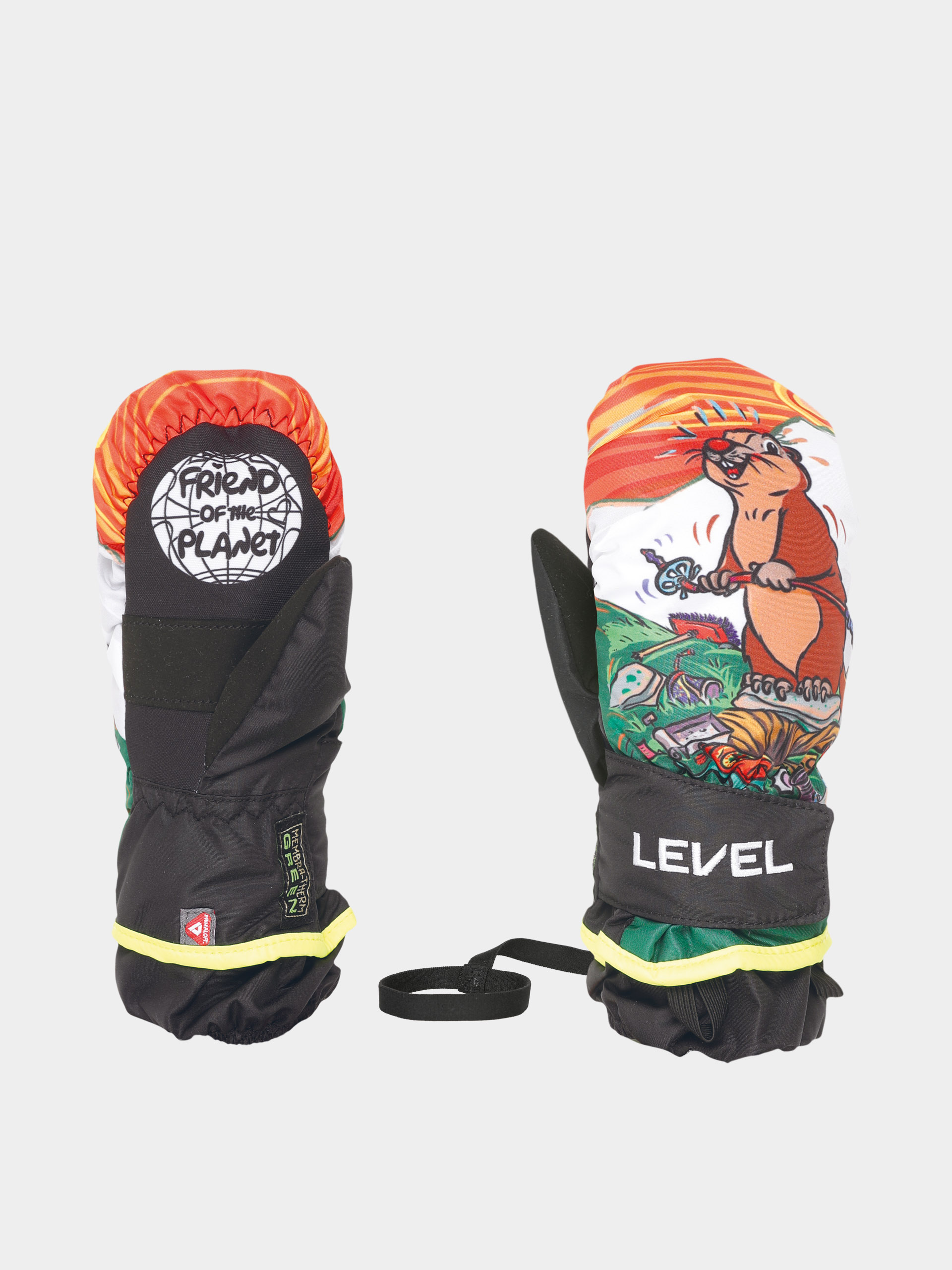 Рукавиці Level Animal Mitt JR (pk brown)