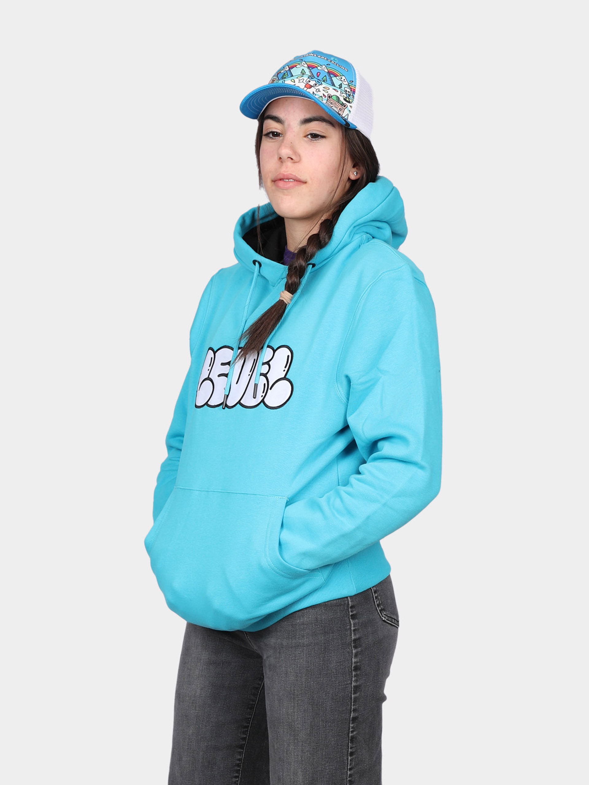 Худі Level B Simo HD (light blue)
