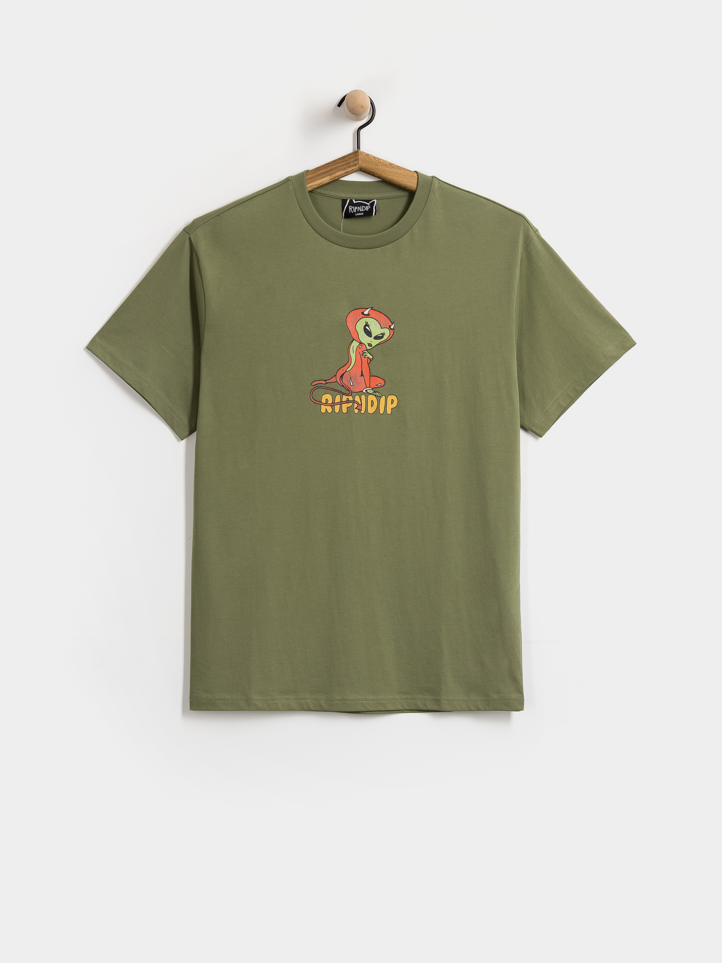 Футболка RipNDip Devil Alien (dusty forest)