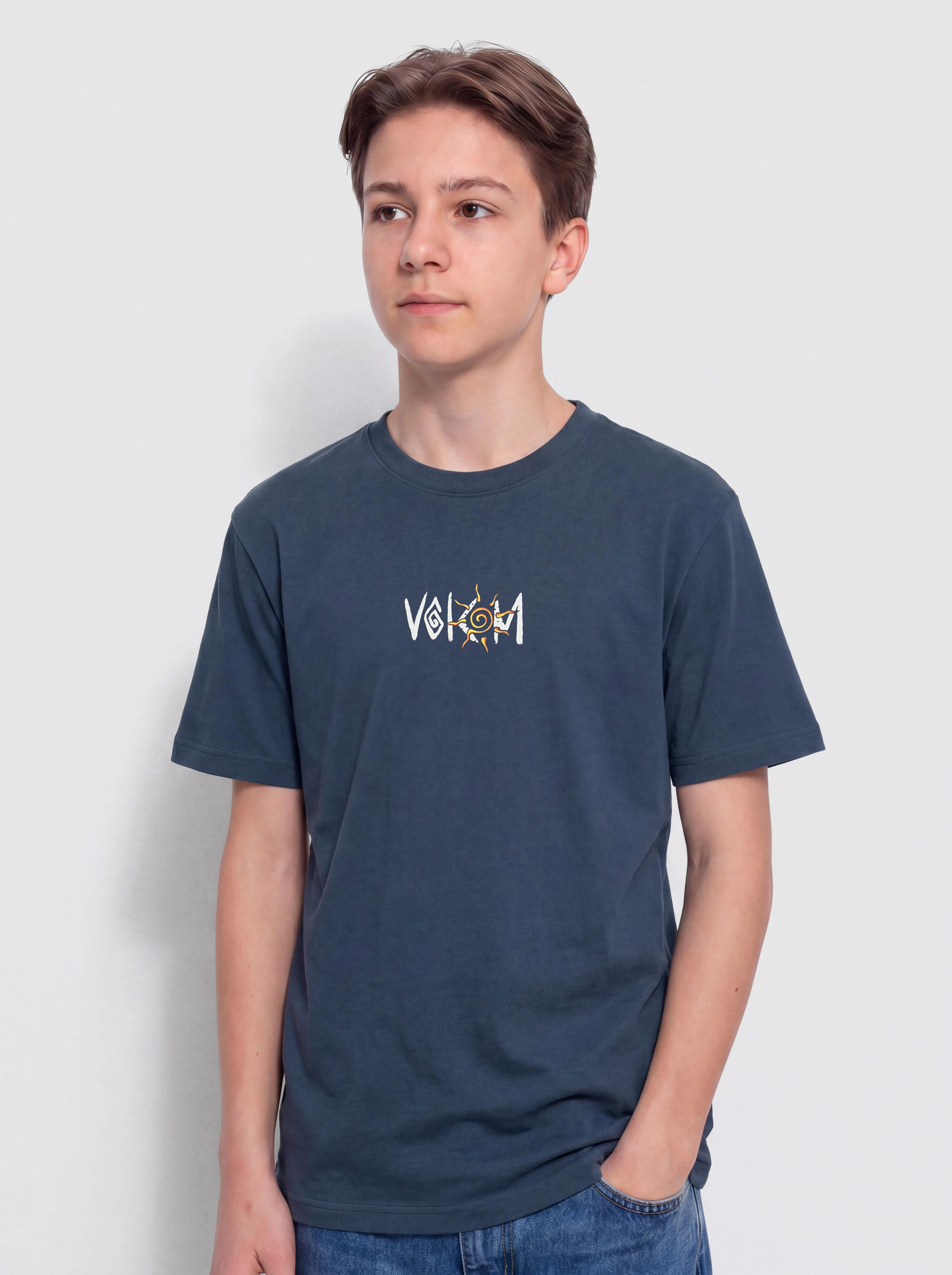 Футболка Volcom Sunfish Bsc JR (dust bowl indigo)