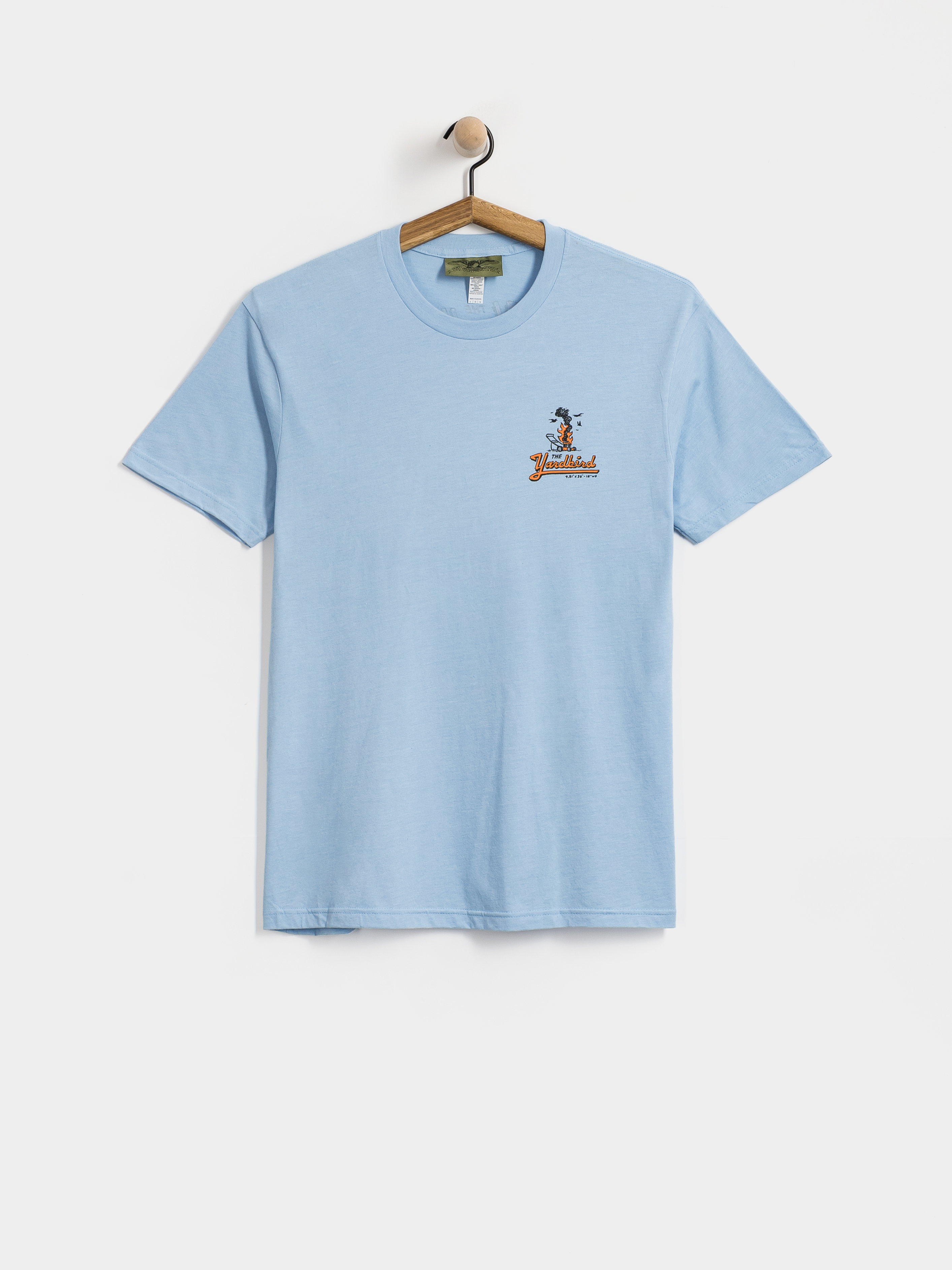 Футболка Antihero Jalopi Yardbird (heather light blue)