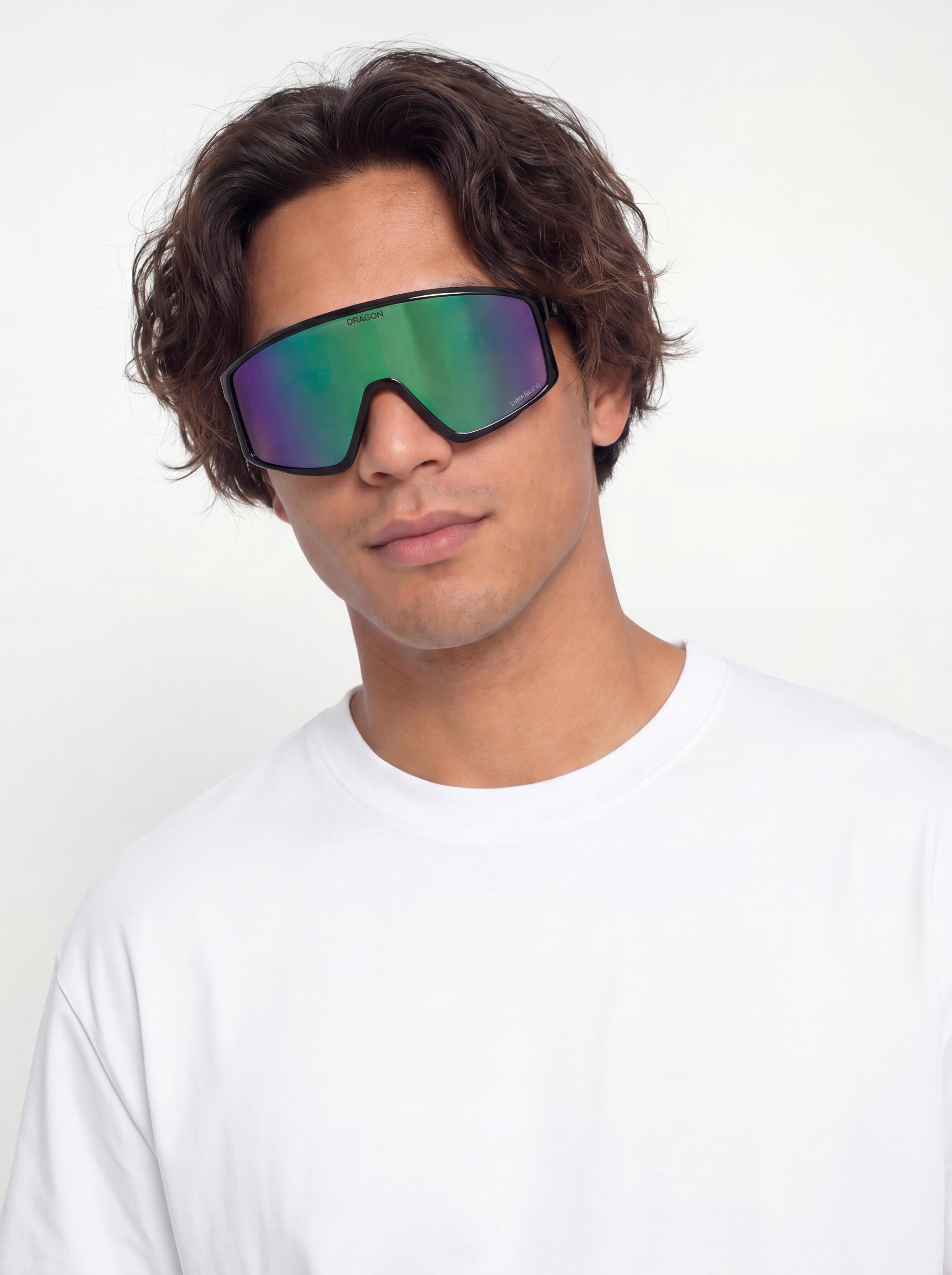 Сонцезахисні окуляри Dragon Amped (black/multi/lumalens green ion)