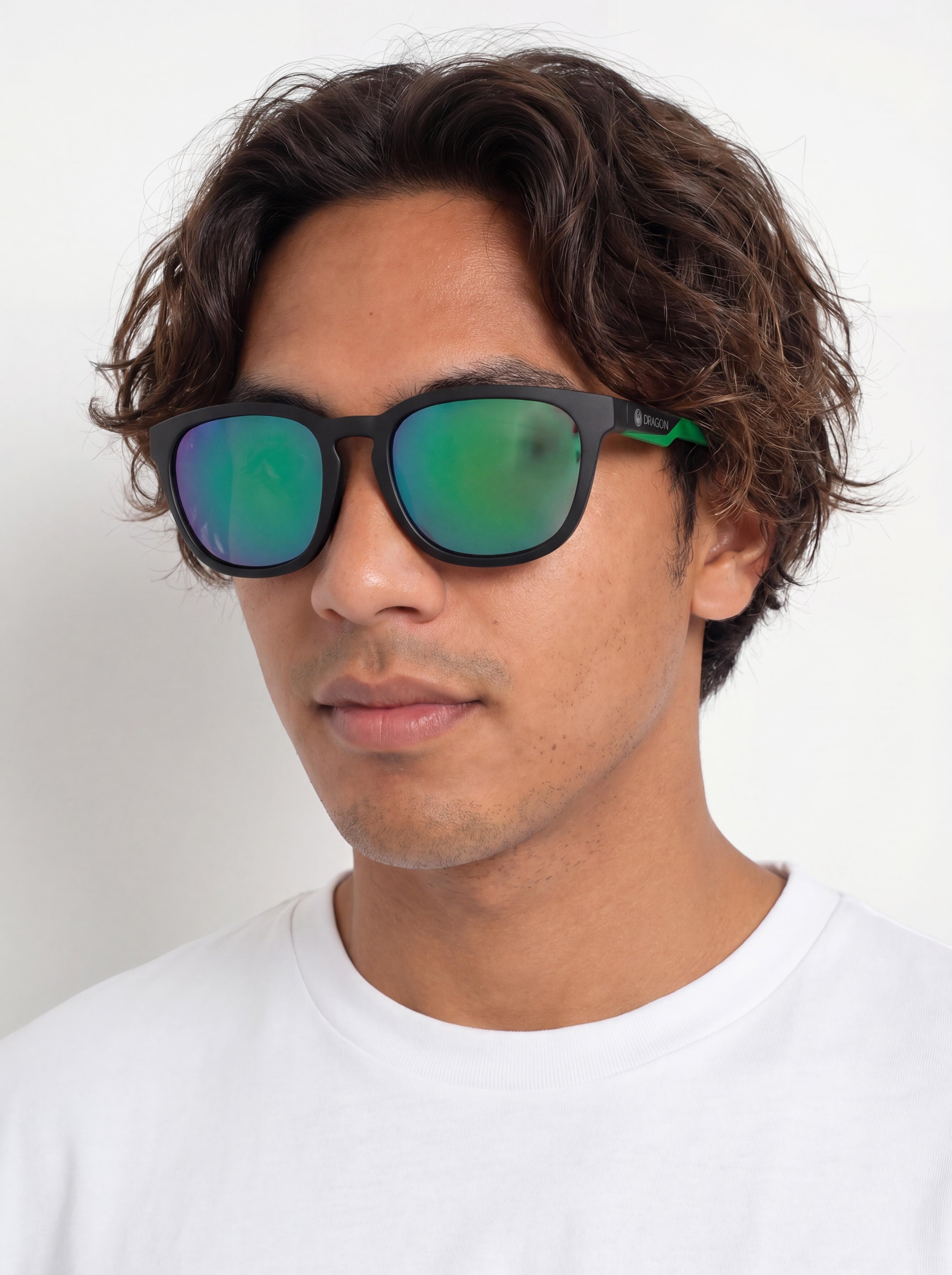 Сонцезахисні окуляри Dragon Dune (matte black h2o/lumalens green ion polar)