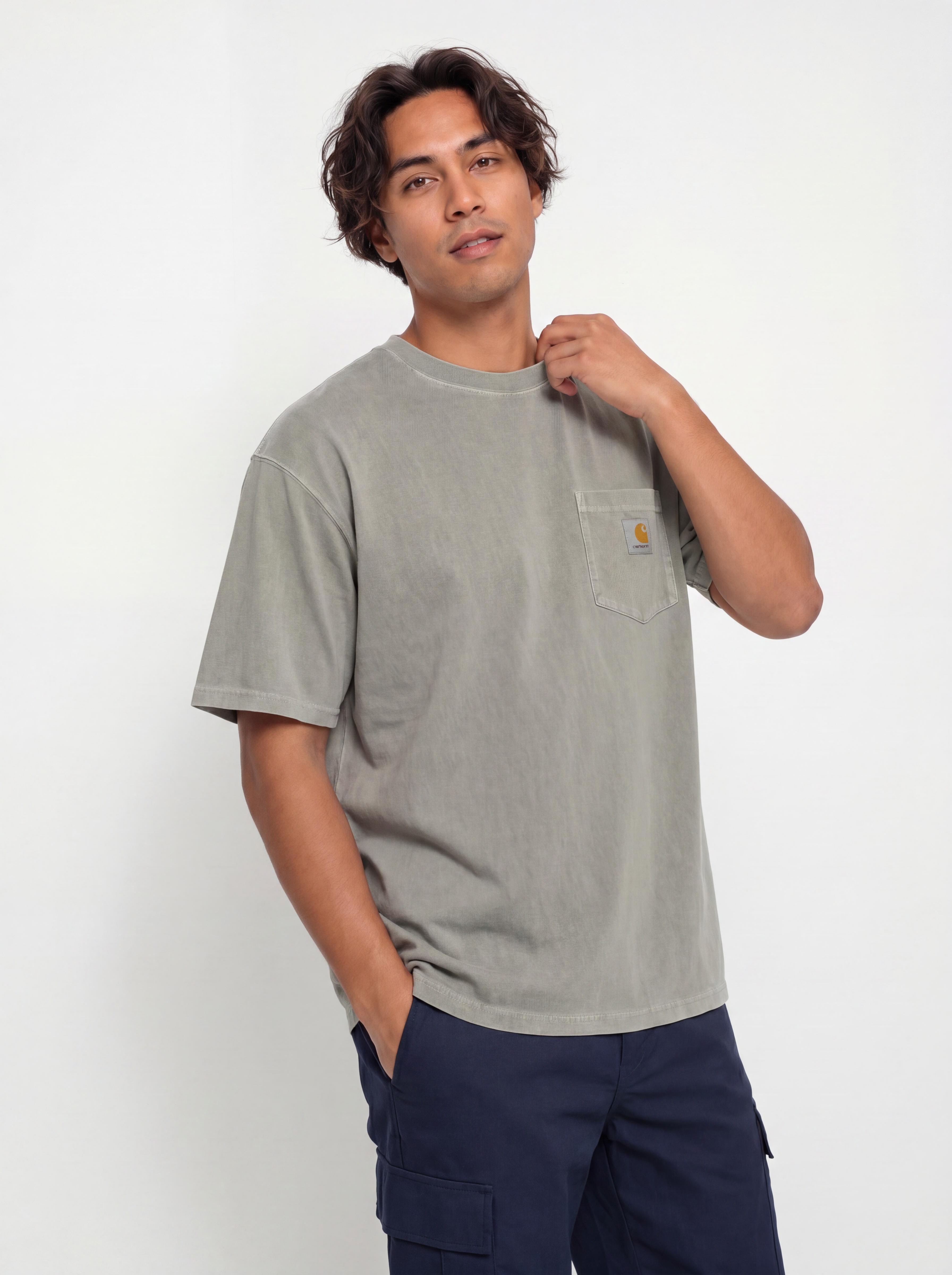 u0424u0443u0442u0431u043eu043bu043au0430 Carhartt WIP Loose Pocket (shady green)