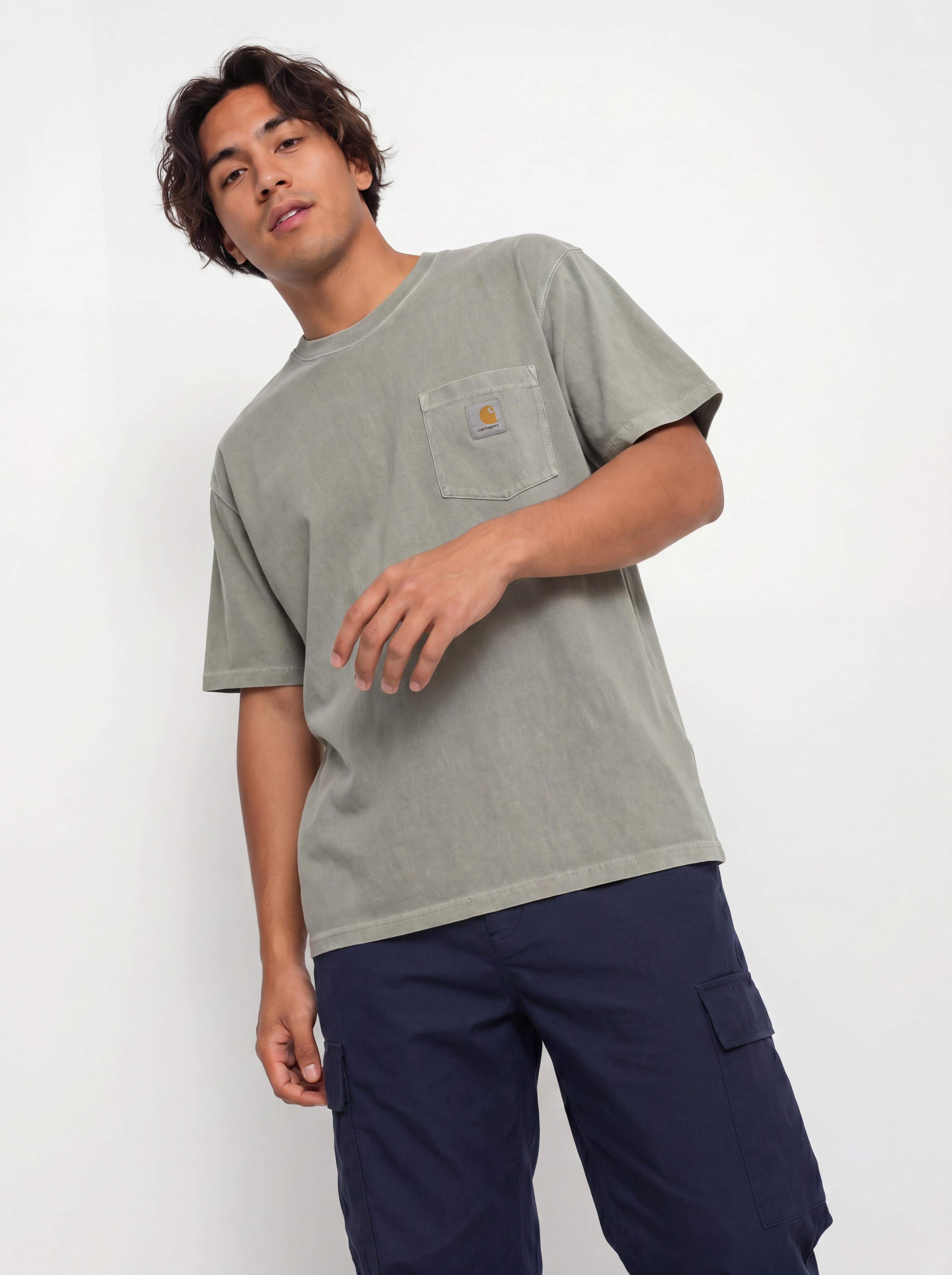 Футболка Carhartt WIP Loose Pocket (shady green)