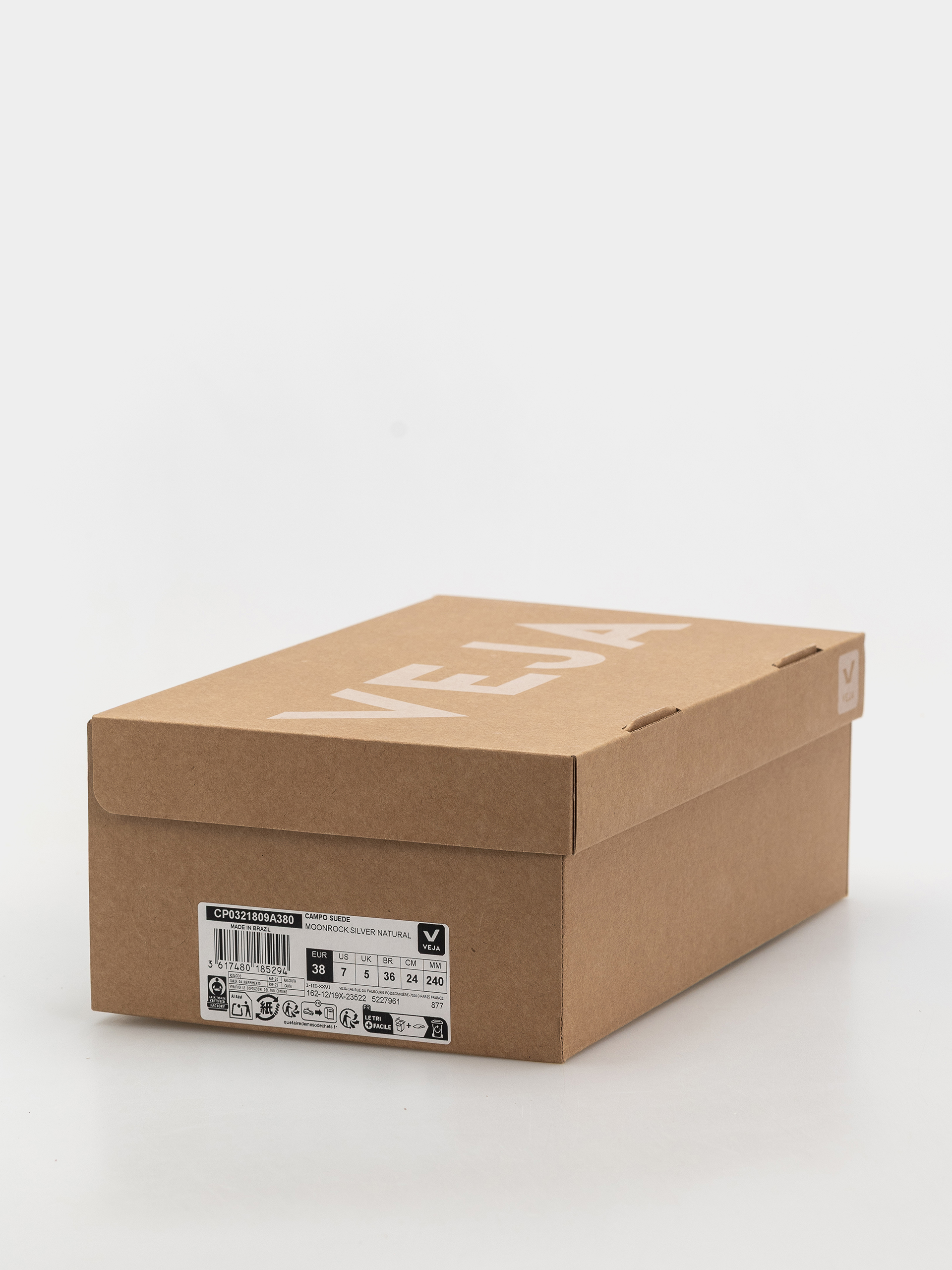 Взуття Veja Campo Wmn (moonrock silver natural)