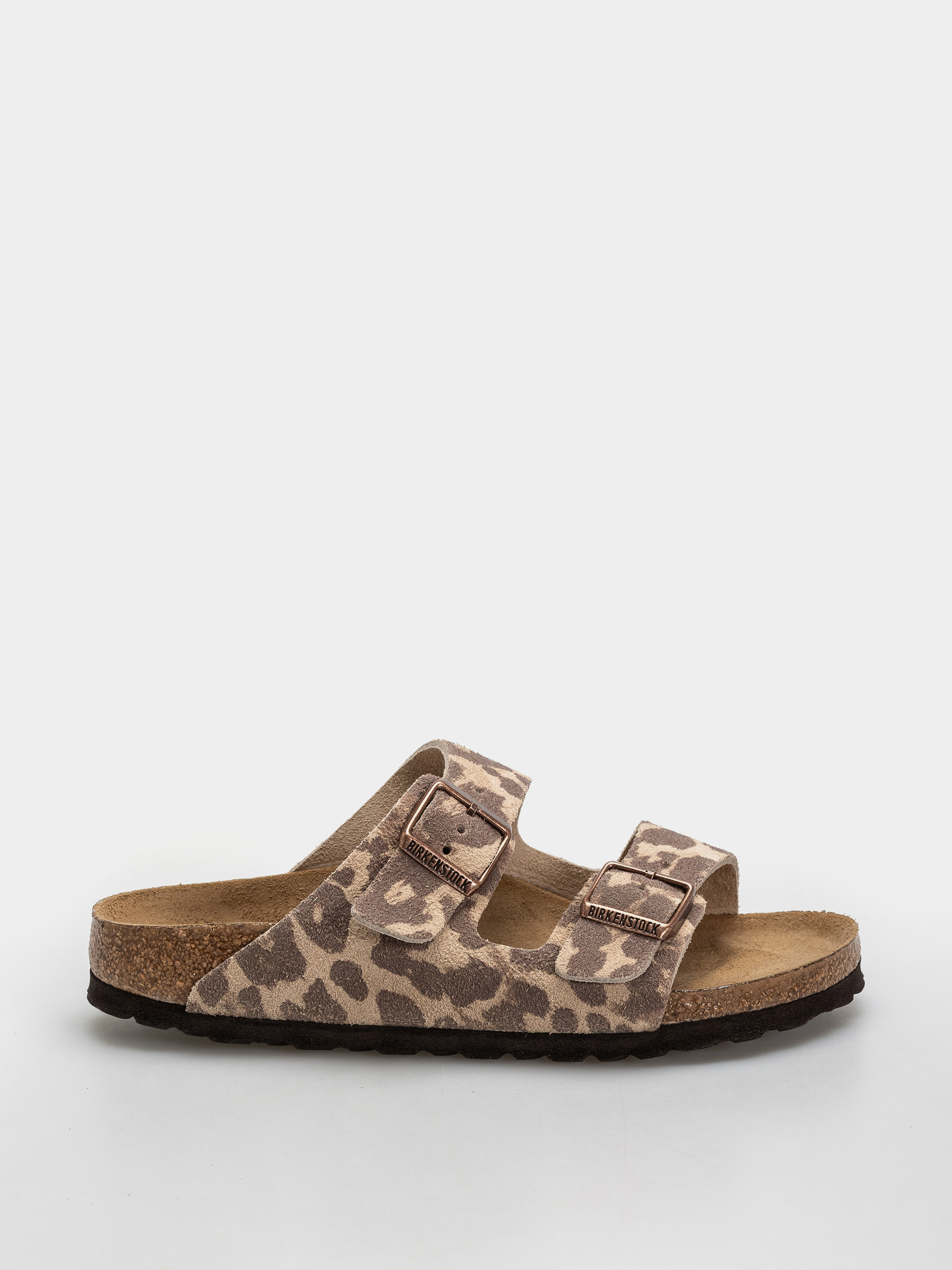 Шльопанці Birkenstock Arizona Suede Leather Narrow (leo sandcastle)