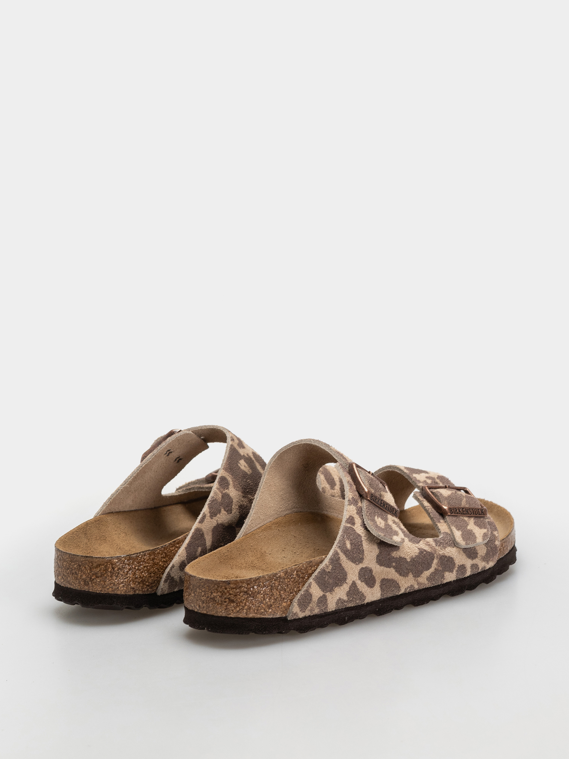 Шльопанці Birkenstock Arizona Suede Leather Narrow (leo sandcastle)