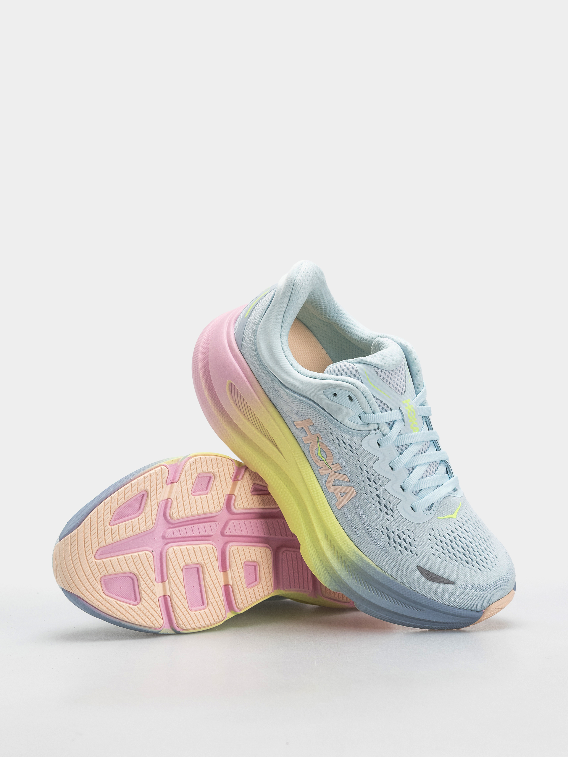 Взуття Hoka Bondi 9 Wmn (glimmering blue/overcast)