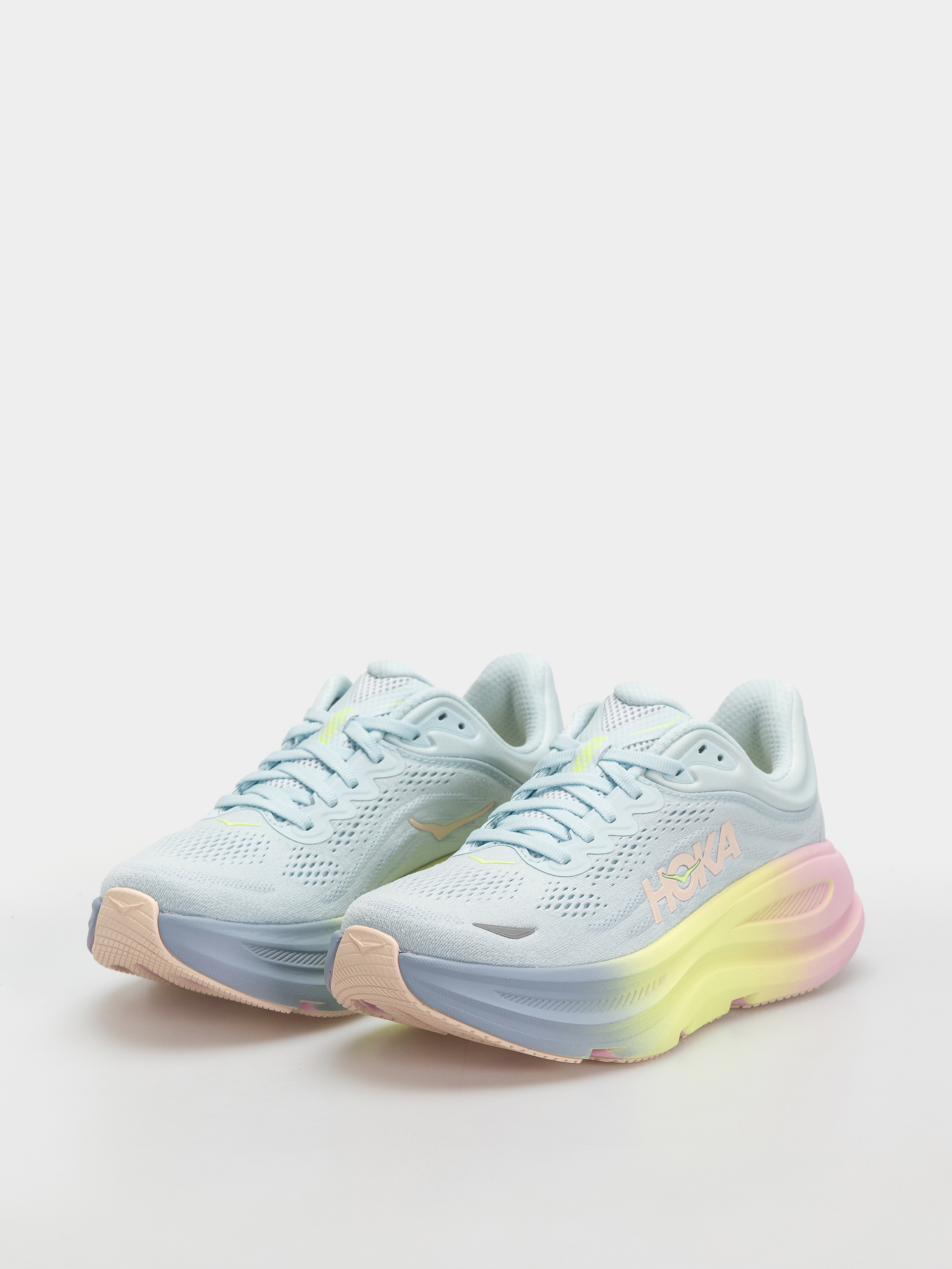 Взуття Hoka Bondi 9 Wmn (glimmering blue/overcast)