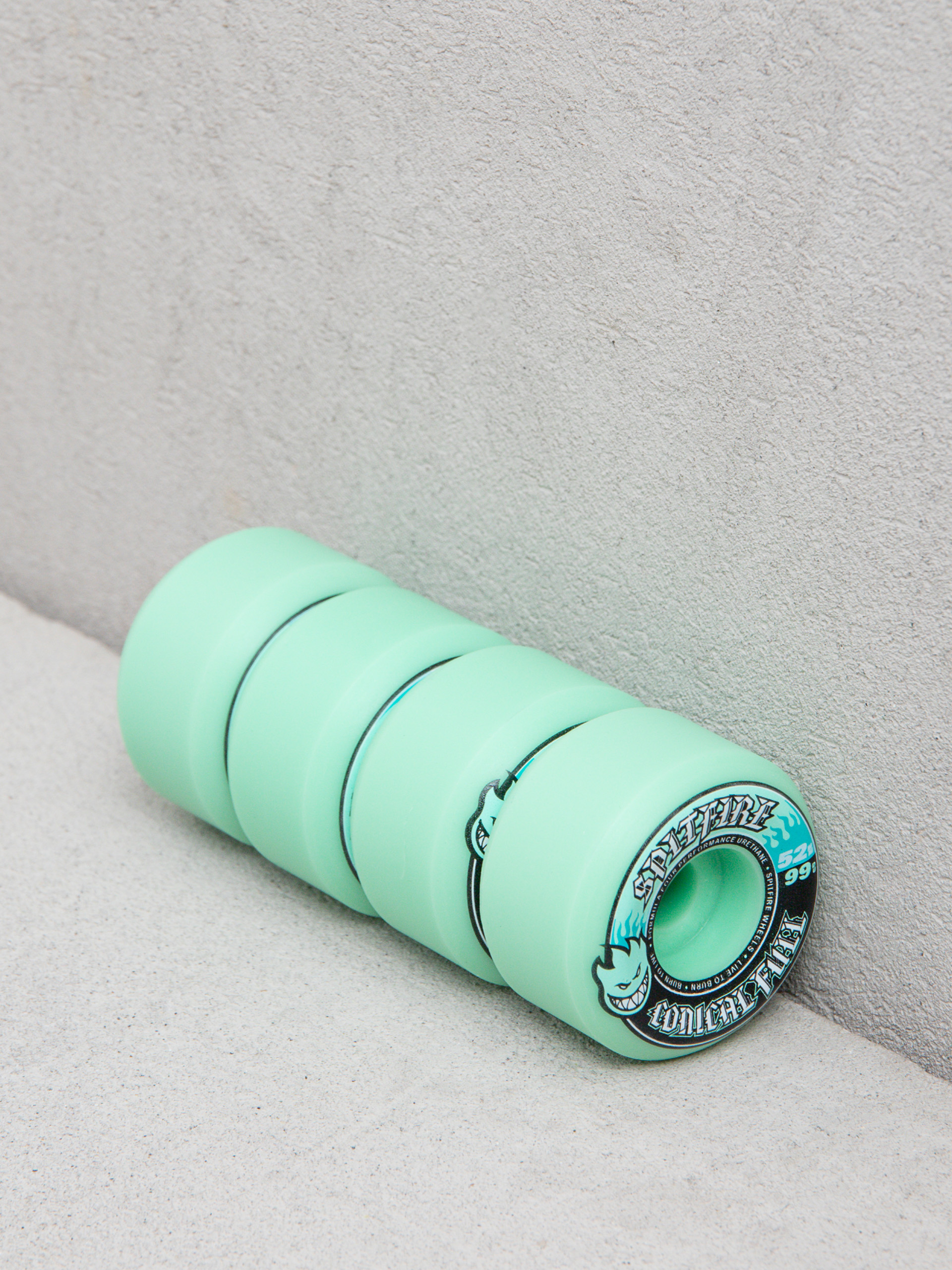 Колеса Spitfire F4 99D Team Color Pack F4 99 Conical Full (teal)