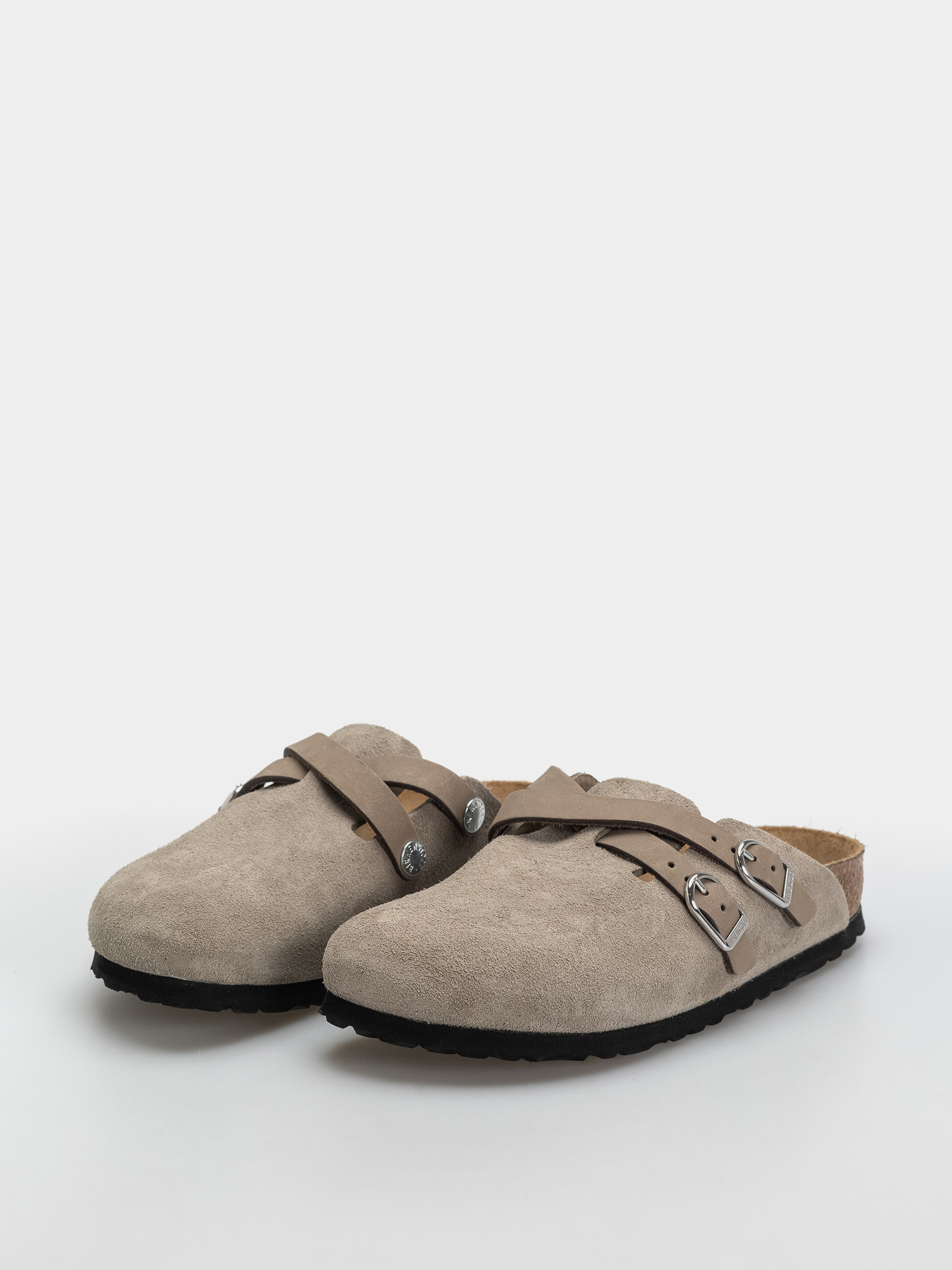 Шльопанці Birkenstock Blair Suede Leather Narrow Wmn (taupe)