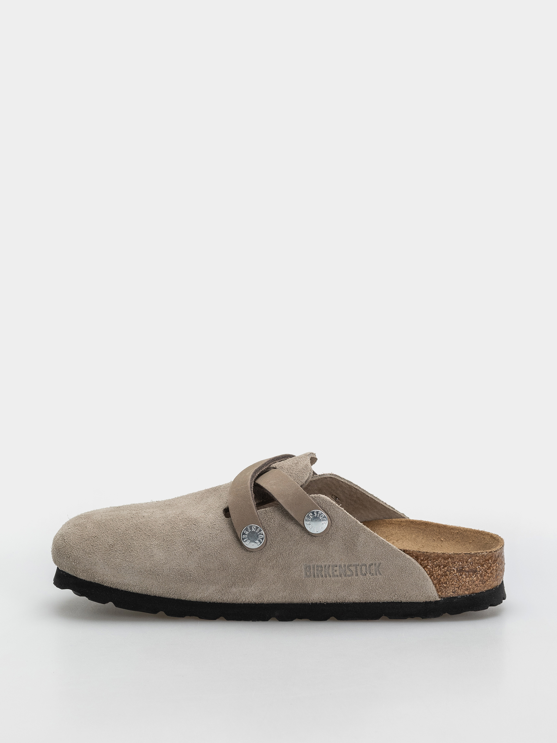 Шльопанці Birkenstock Blair Suede Leather Narrow Wmn (taupe)