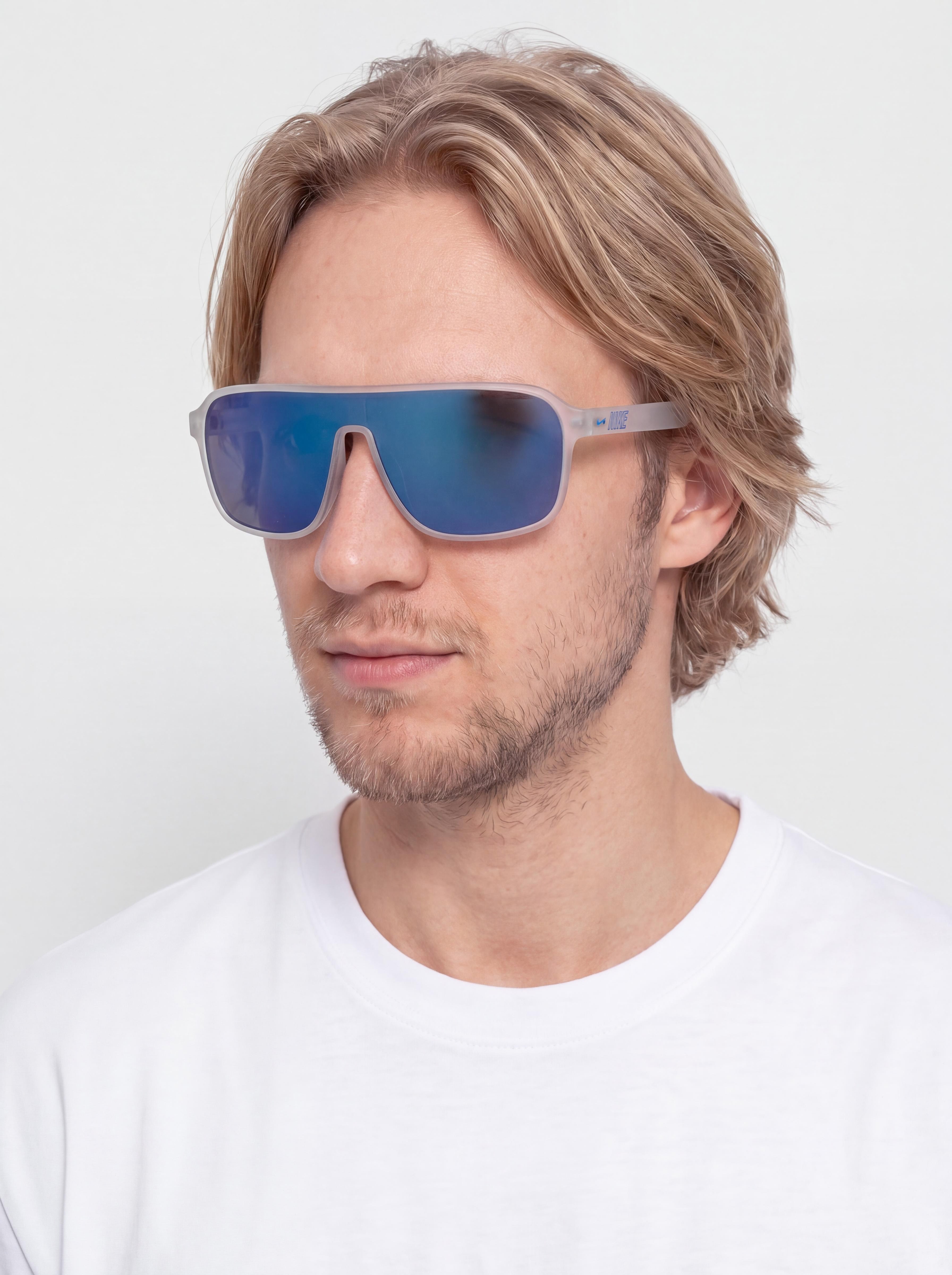 Сонцезахисні окуляри Nike Vintage Flyer (matte clear/blue mirror)