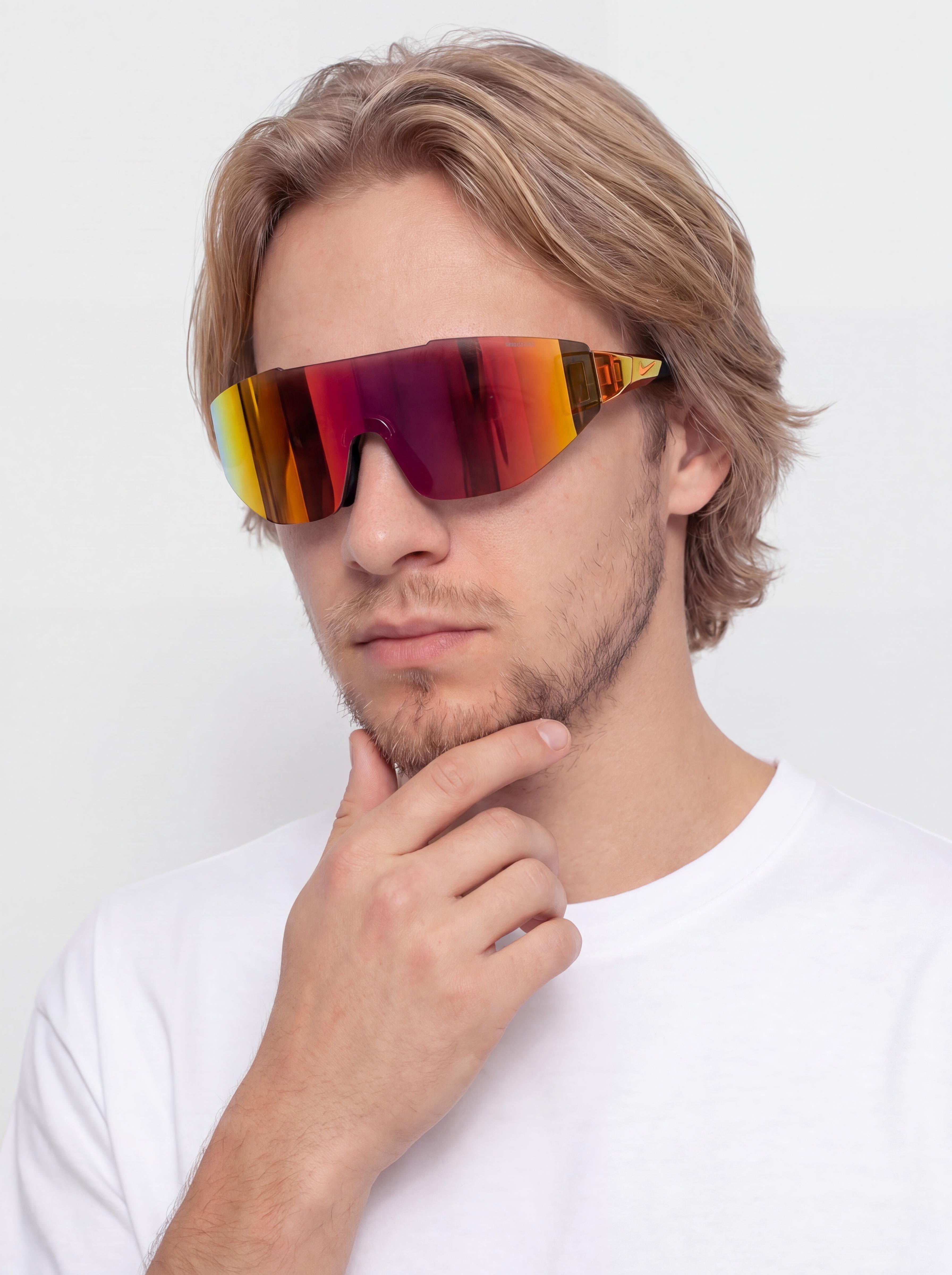 Сонцезахисні окуляри Nike Athena Edge (black/orange mirror)