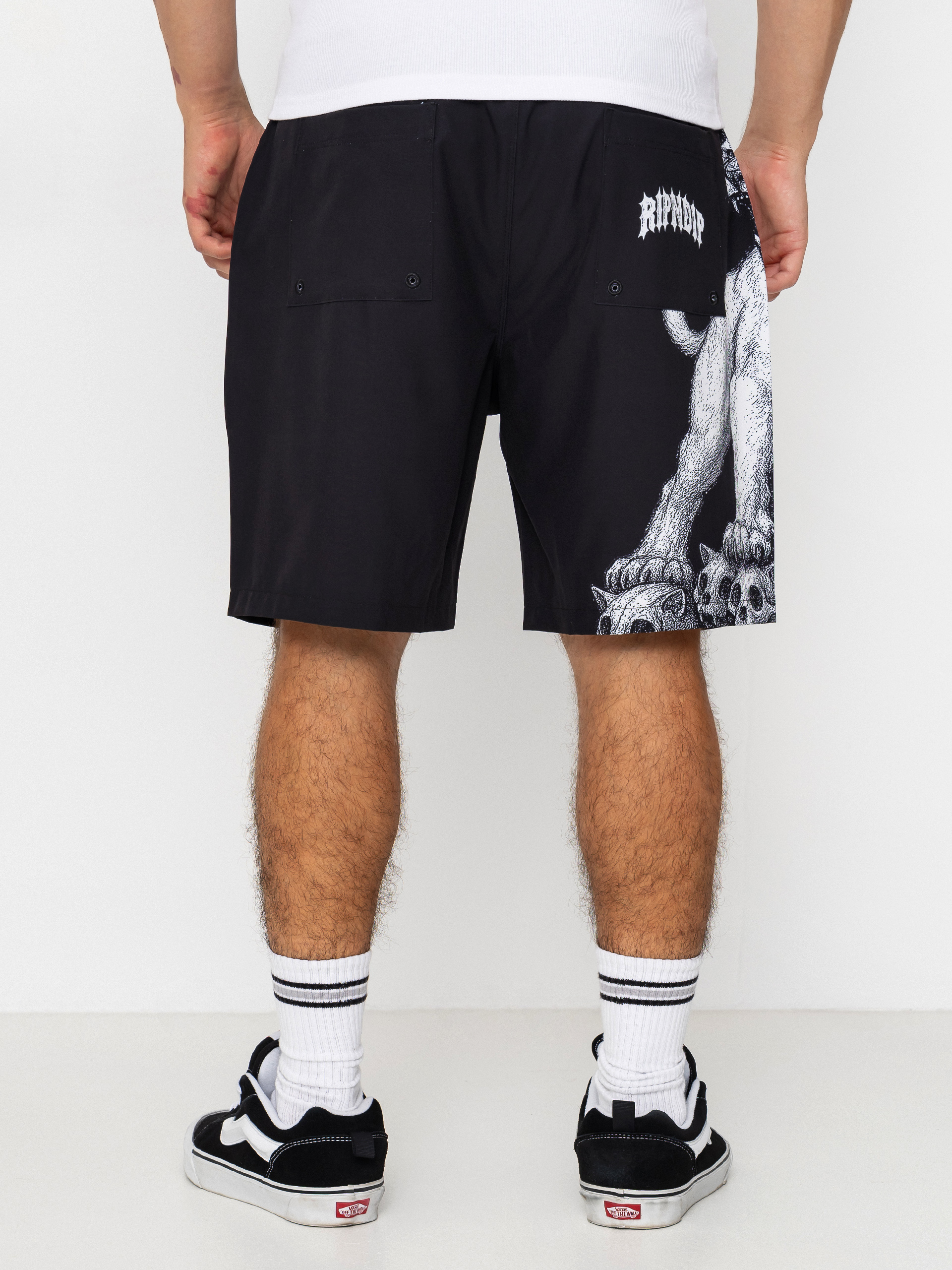 Шорти RipNDip Wasteland Swim (black)