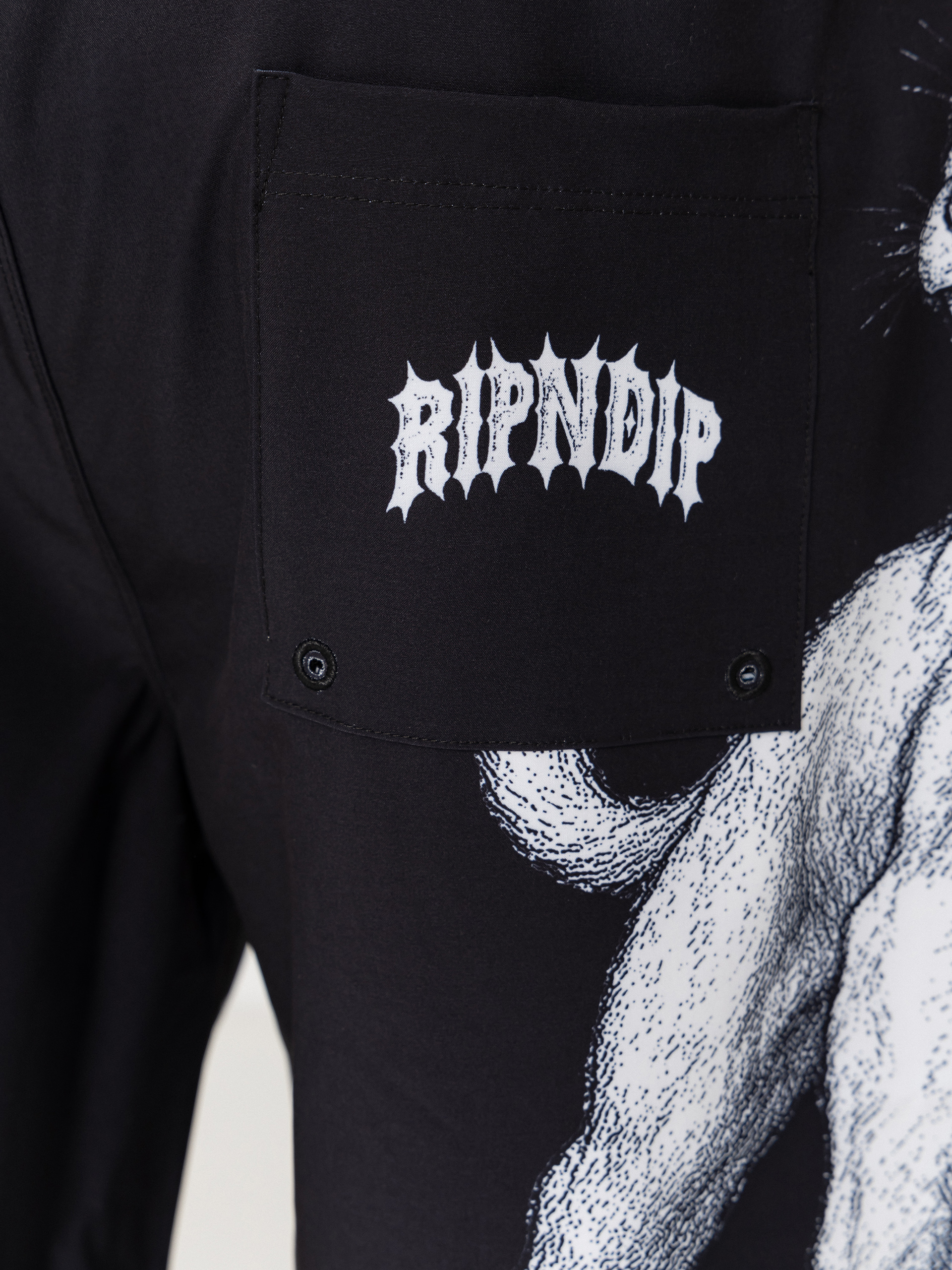 Шорти RipNDip Wasteland Swim (black)