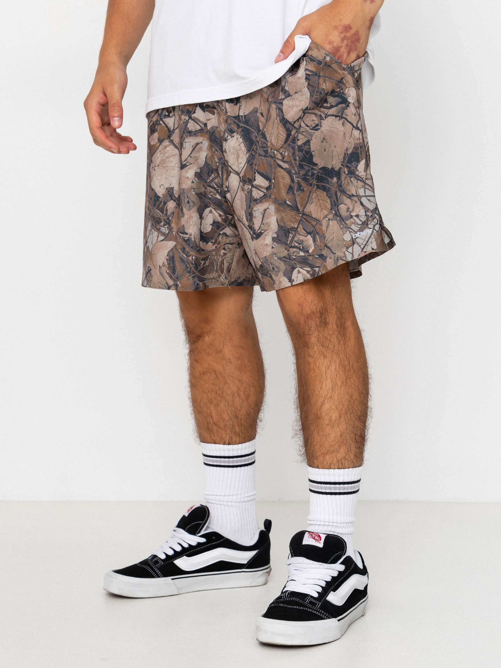 Шорти OBEY Travel (fence camo)