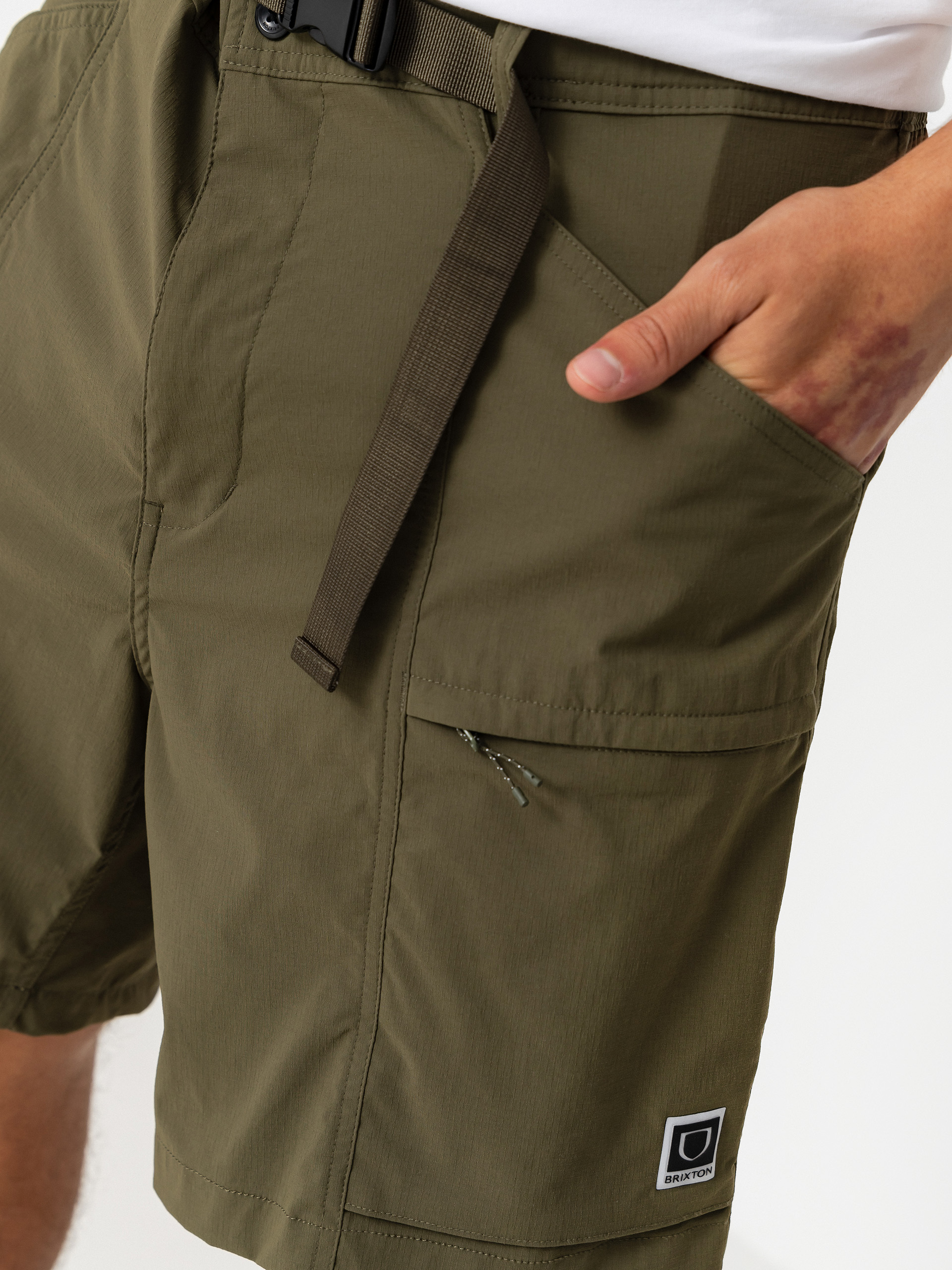 Шорти Brixton Journey Utility (dark olive)
