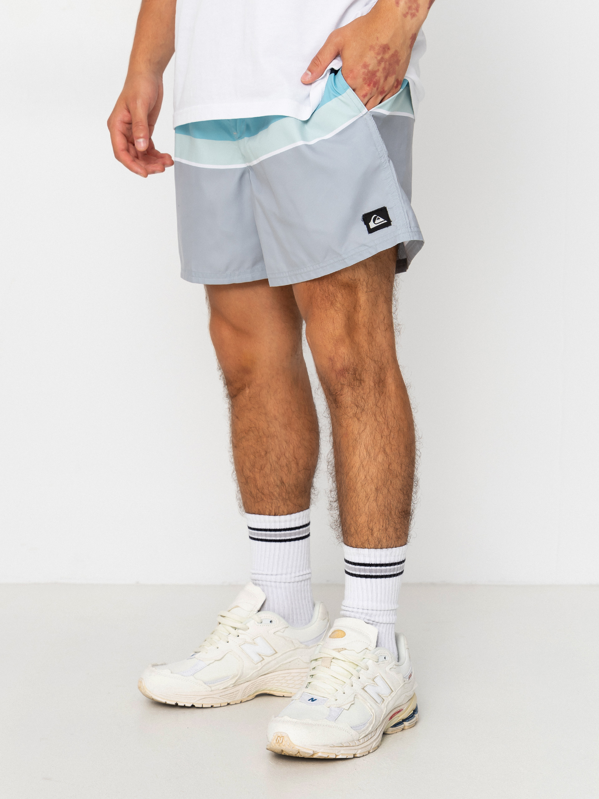 Пляжні шорти Quiksilver Everyday Printed Volley 15 (quarry outside stripe)
