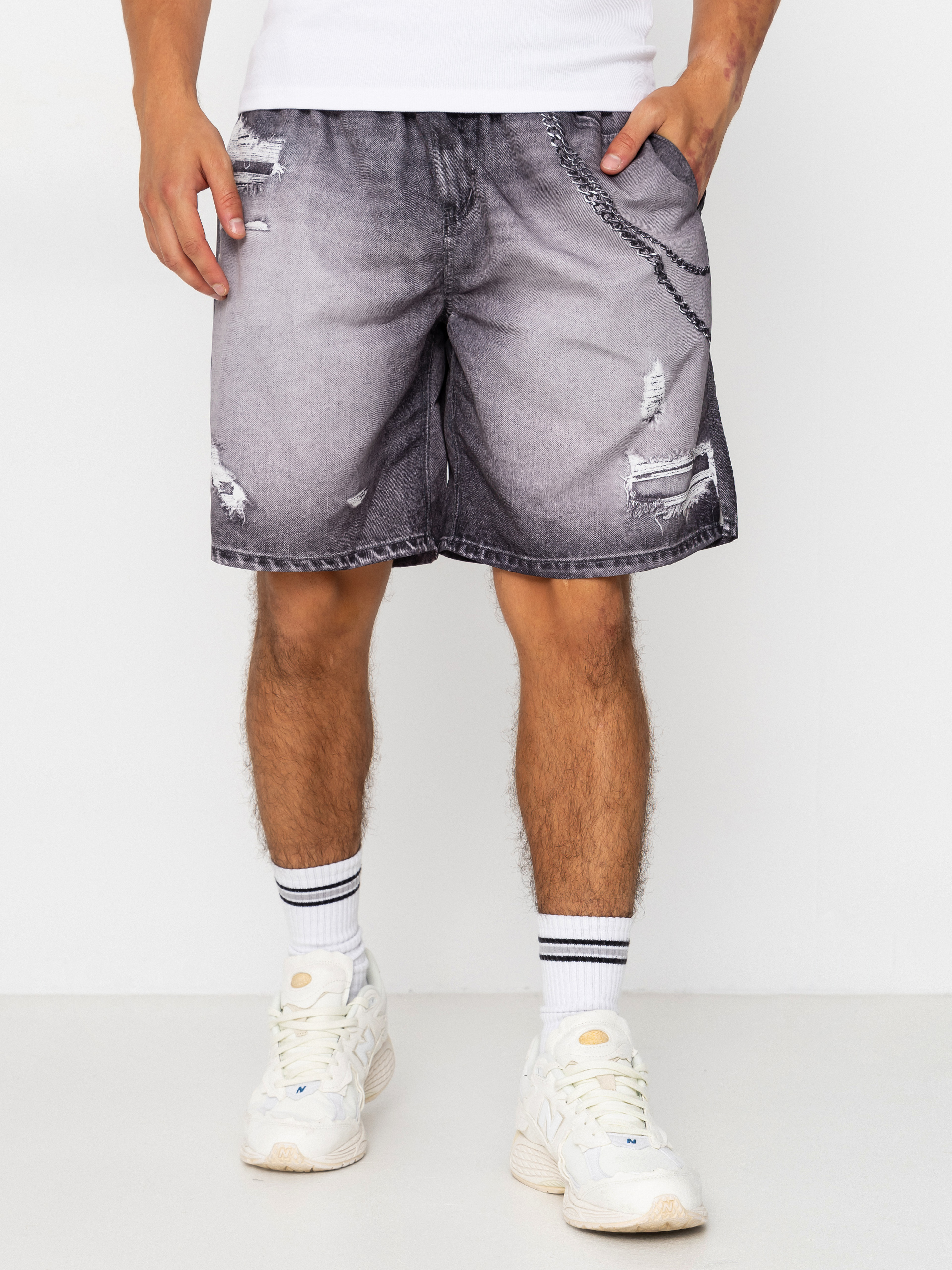 Шорти Wasted Paris Destroy Trompe L'Oeil Swimsuit