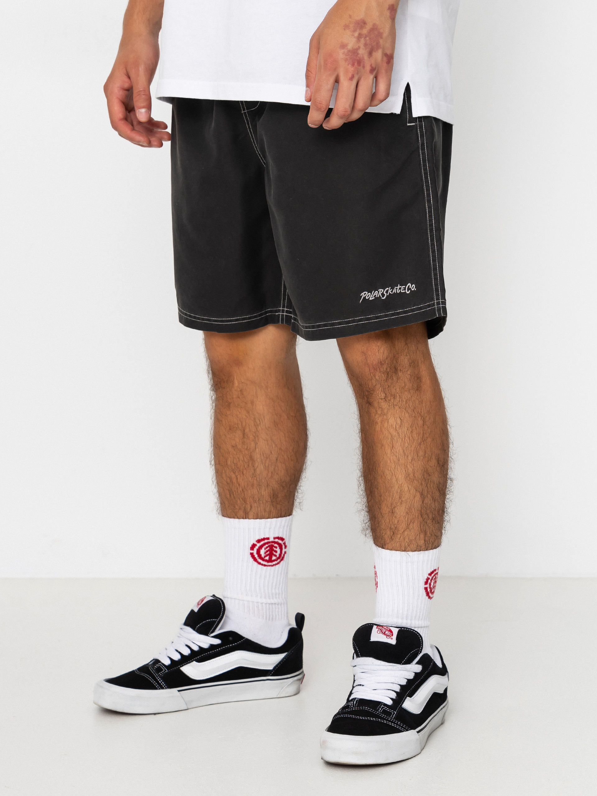Шорти Polar Skate Ziggy Swim (vintage black)
