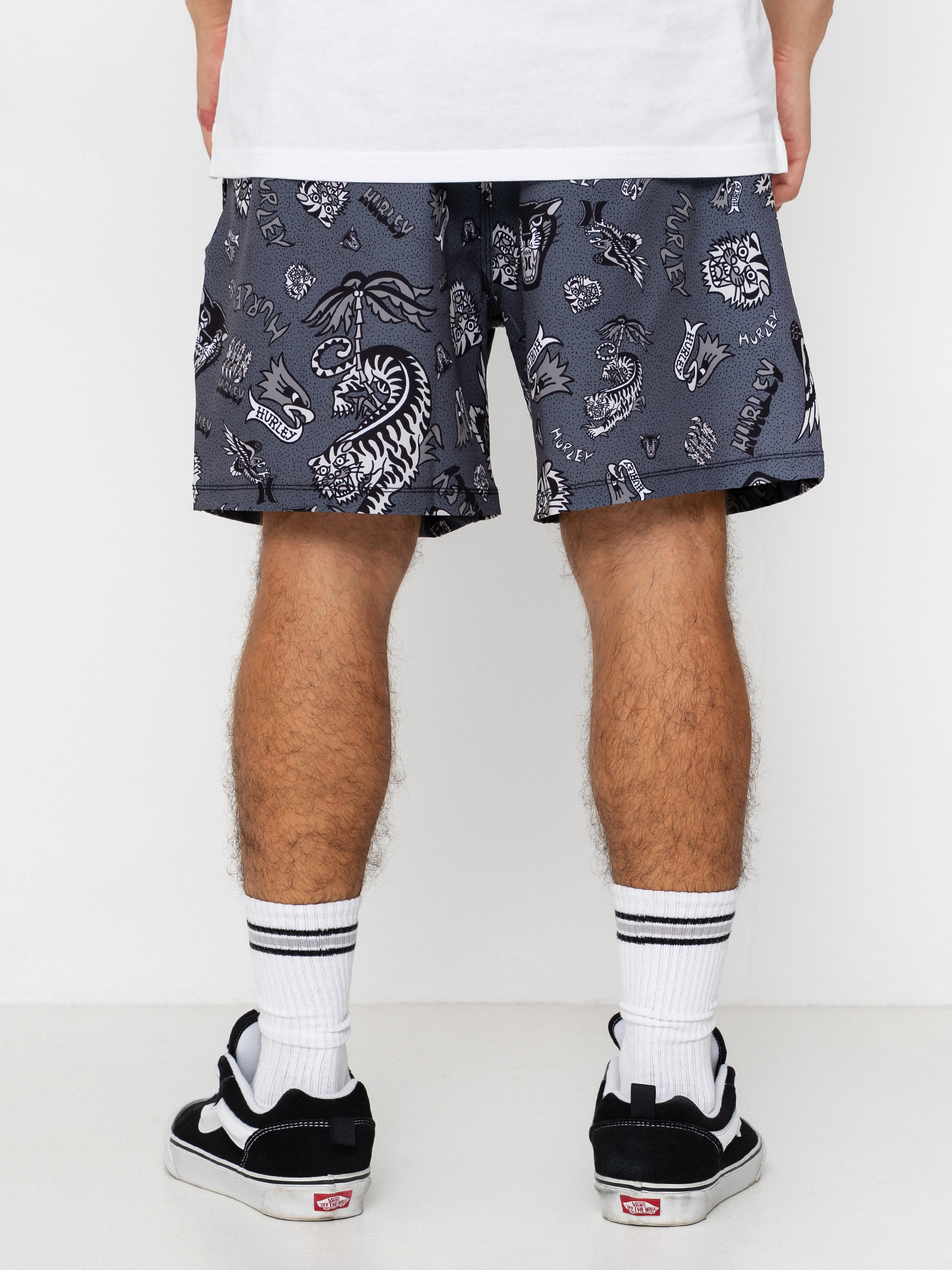 Шорти Hurley Volley Flex Art (black)