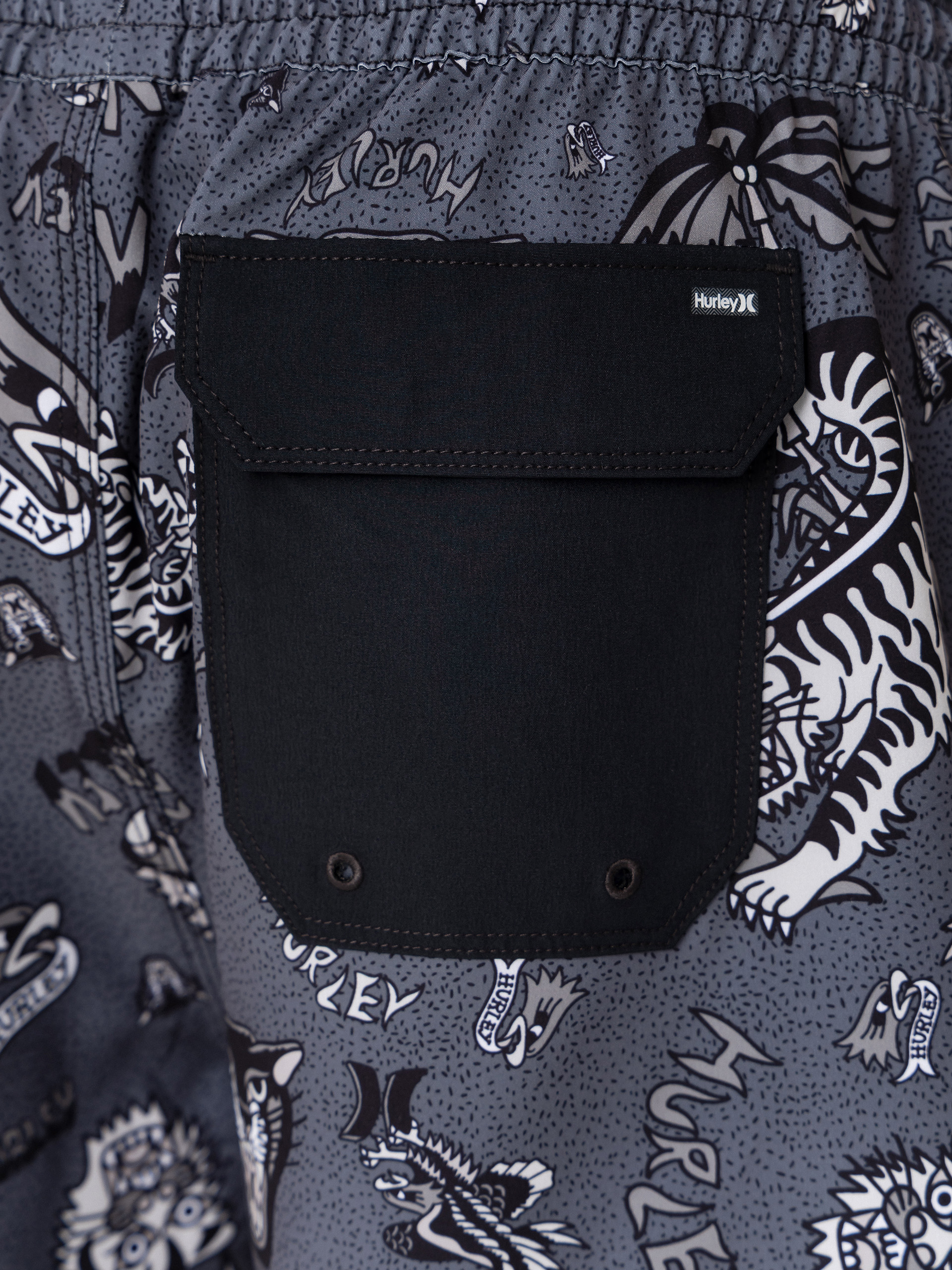 Шорти Hurley Volley Flex Art (black)