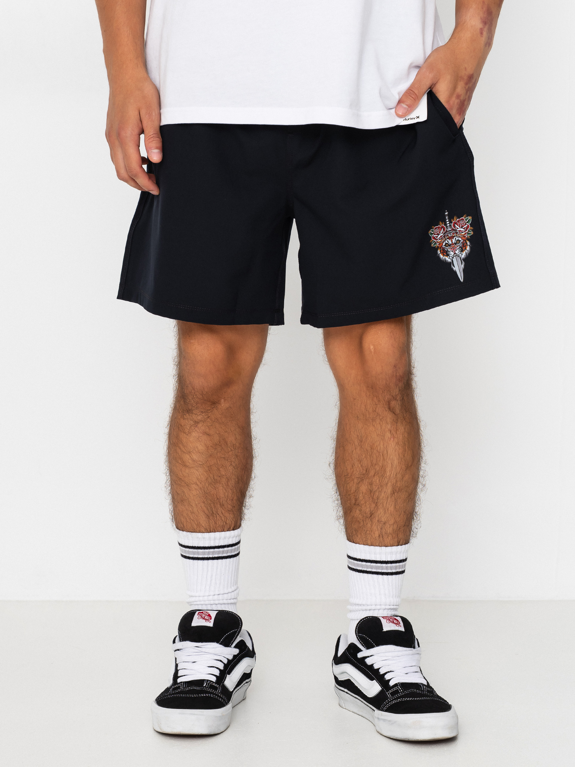 Шорти Hurley Volley Flex Tattoo (black)