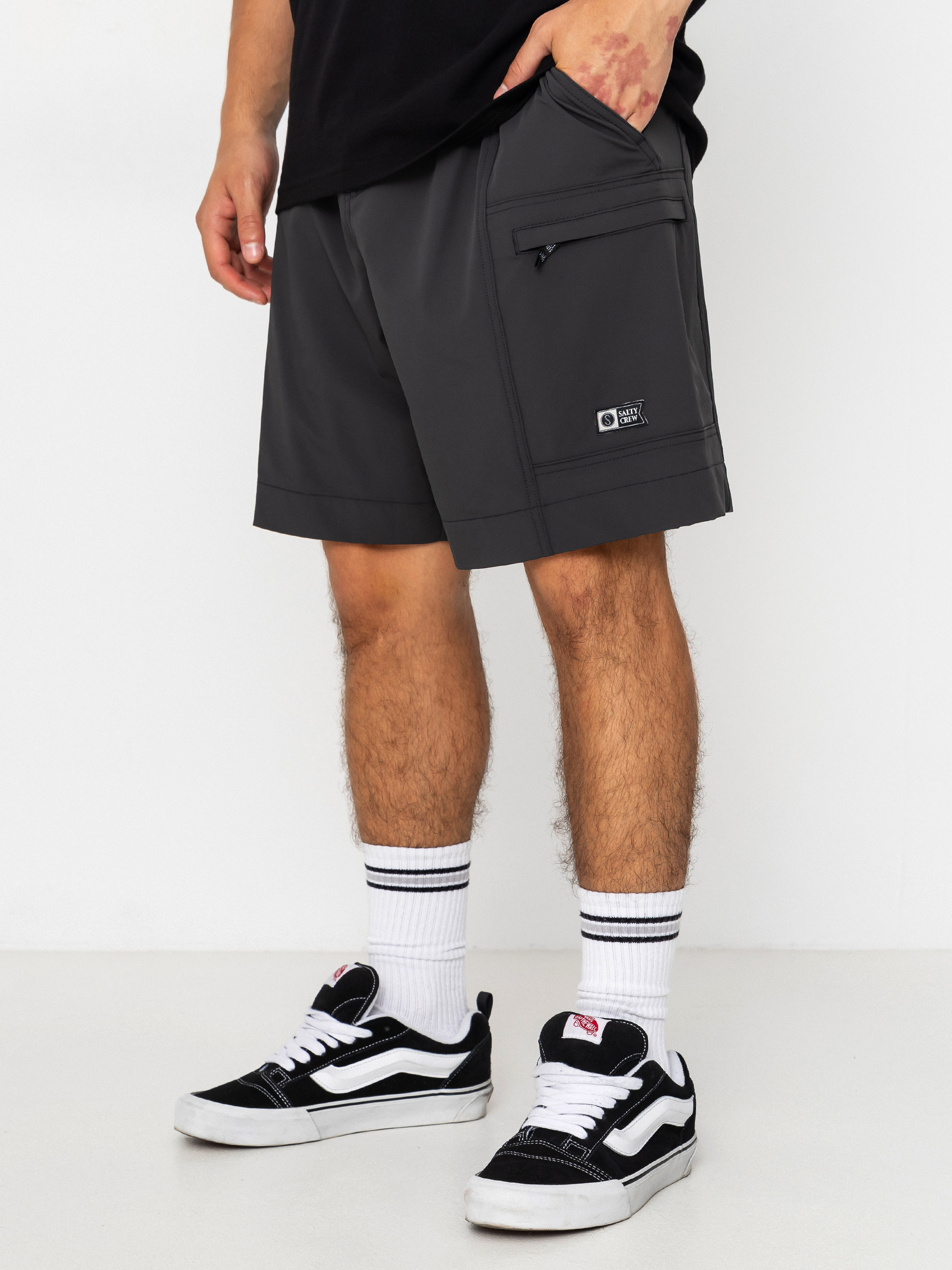 Шорти Salty Crew Net Walshort (pirate black)