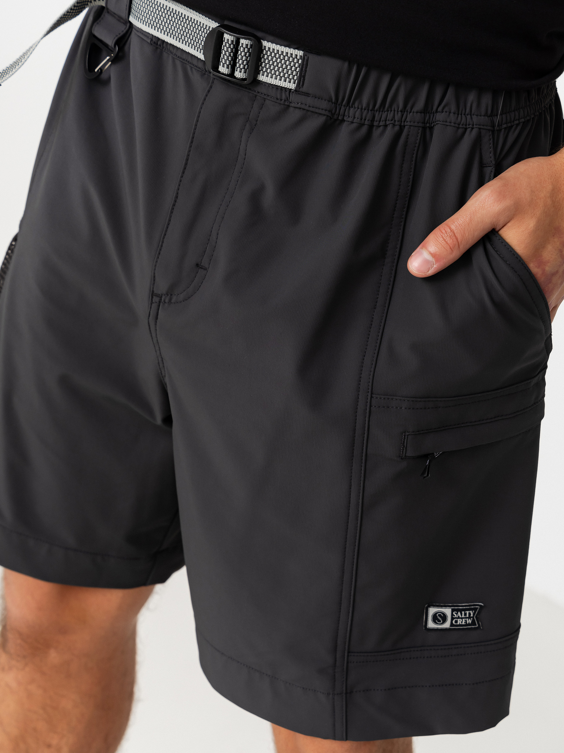 Шорти Salty Crew Net Walshort (pirate black)