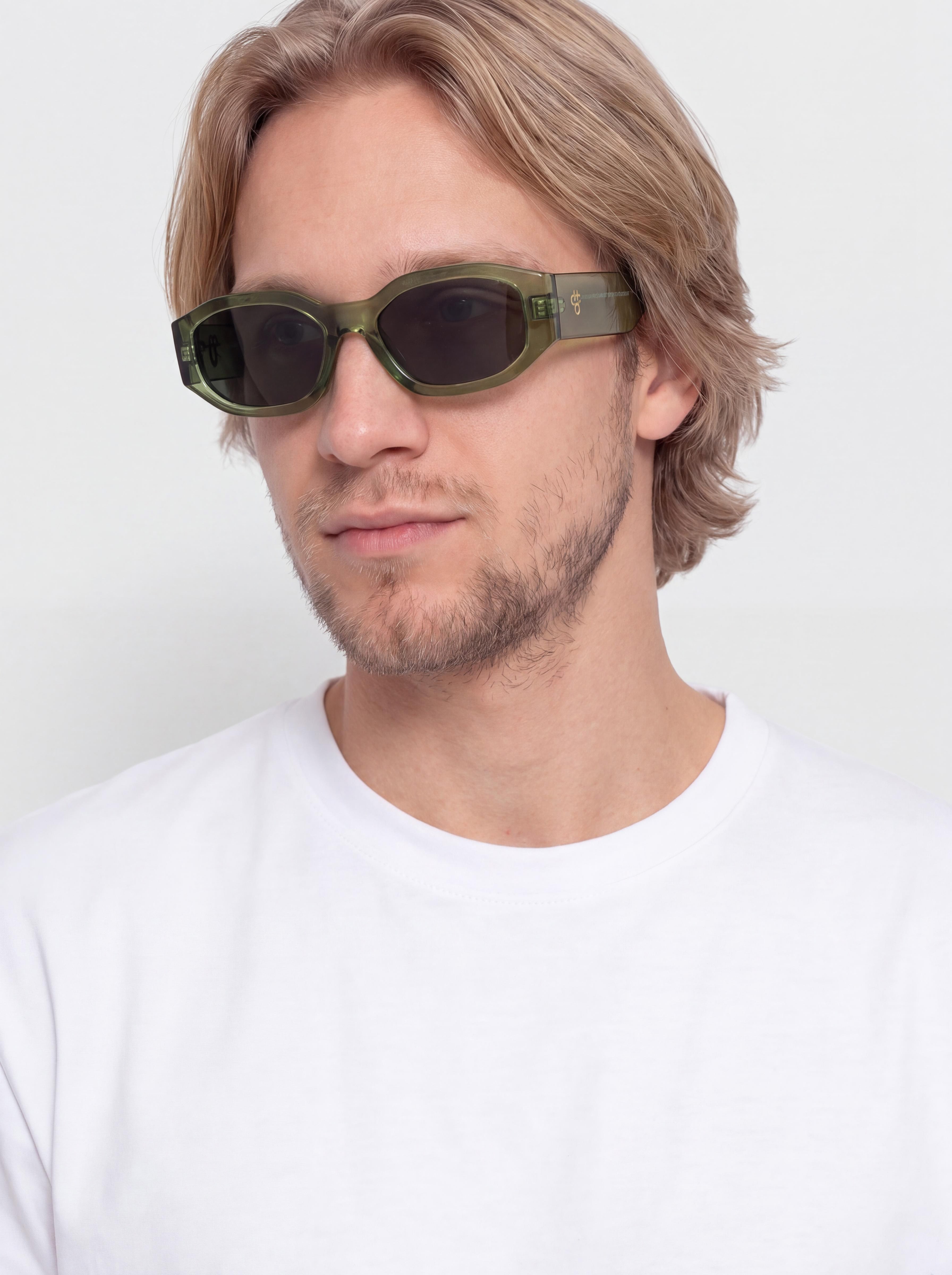 Сонцезахисні окуляри CHPO Brooklyn (forest green/green)