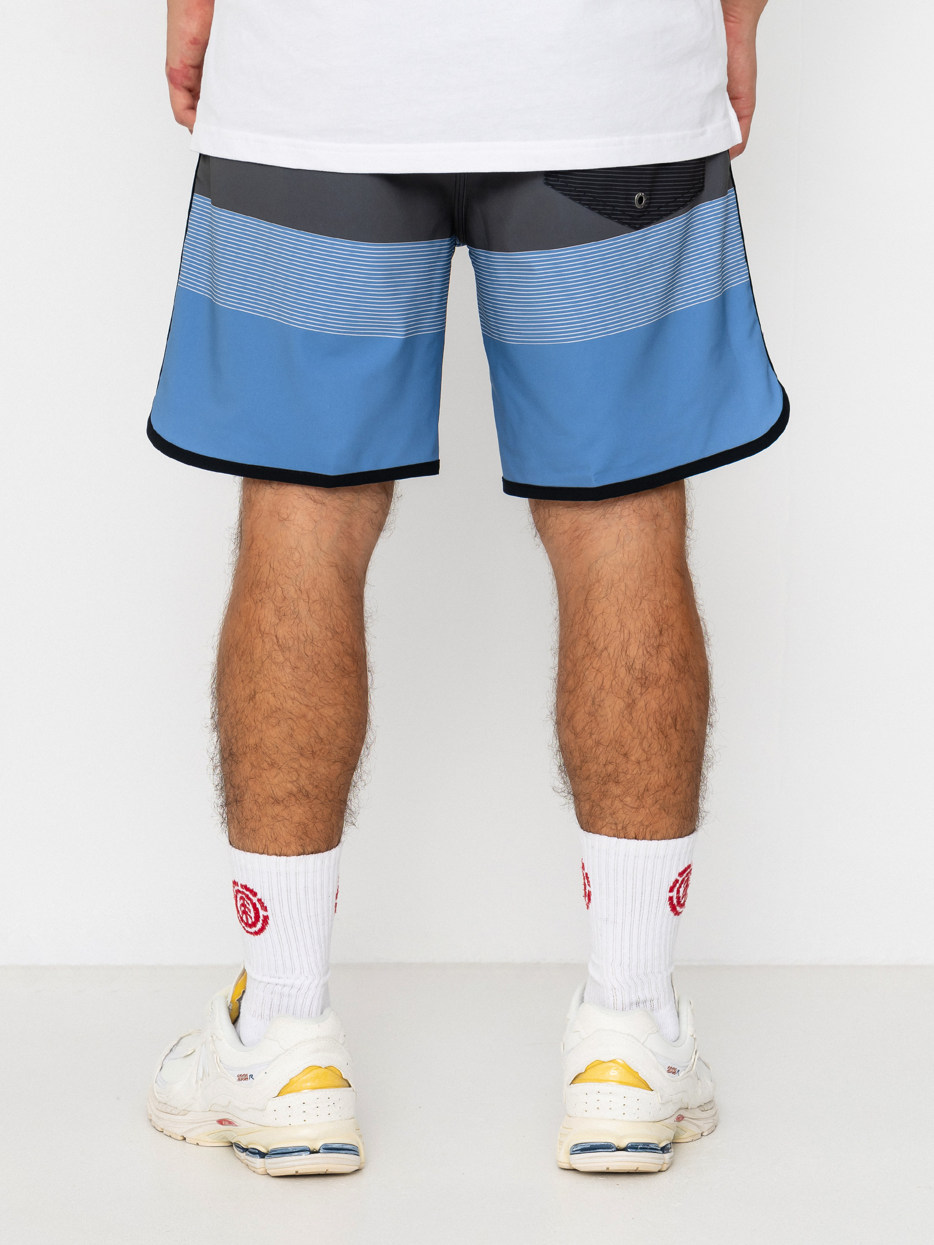 Пляжні шорти Quiksilver Surfsilk Scallop 18 (black tijuana)