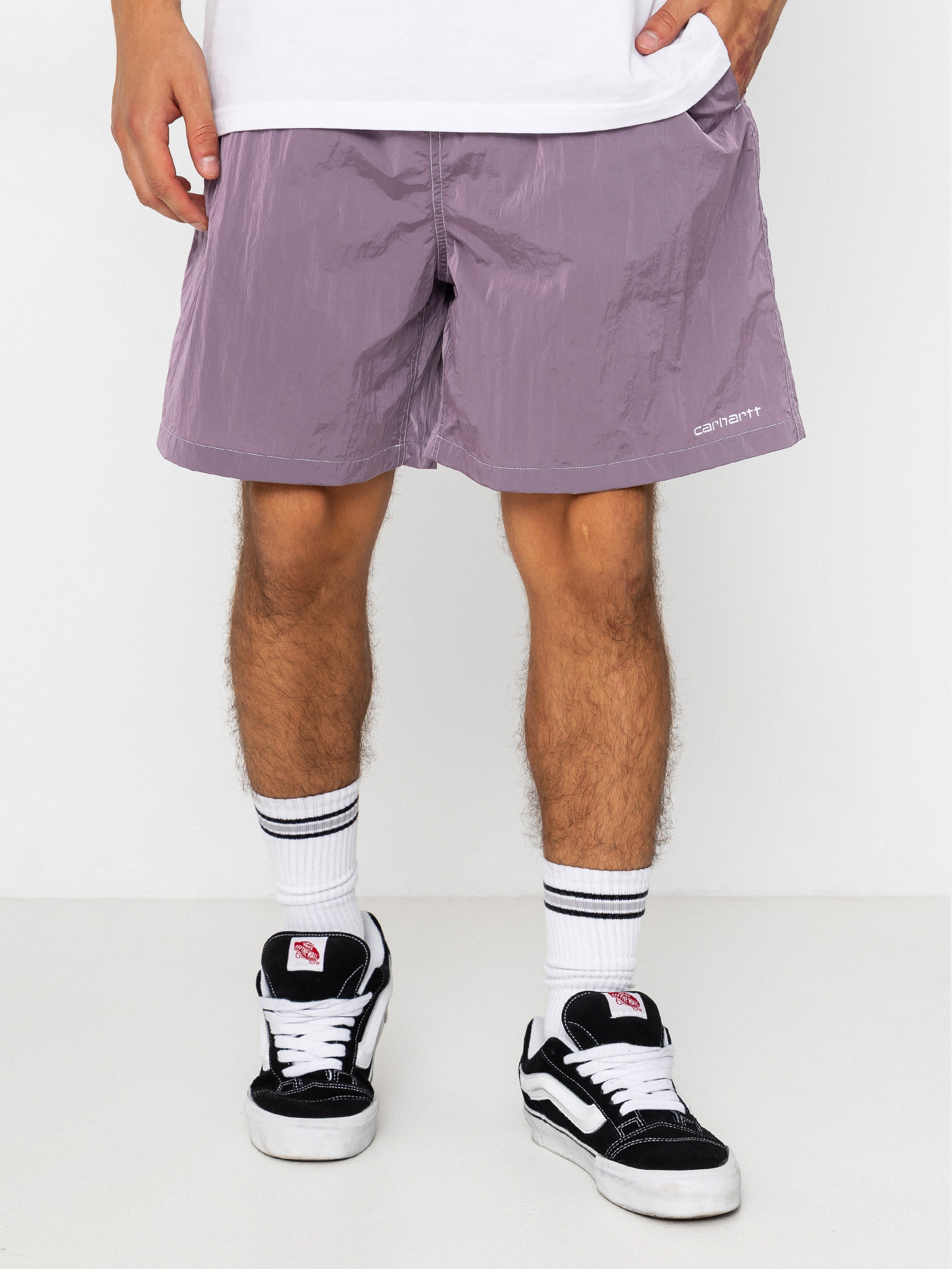 Шорти Carhartt WIP Canby Swim (gentle purple/white)
