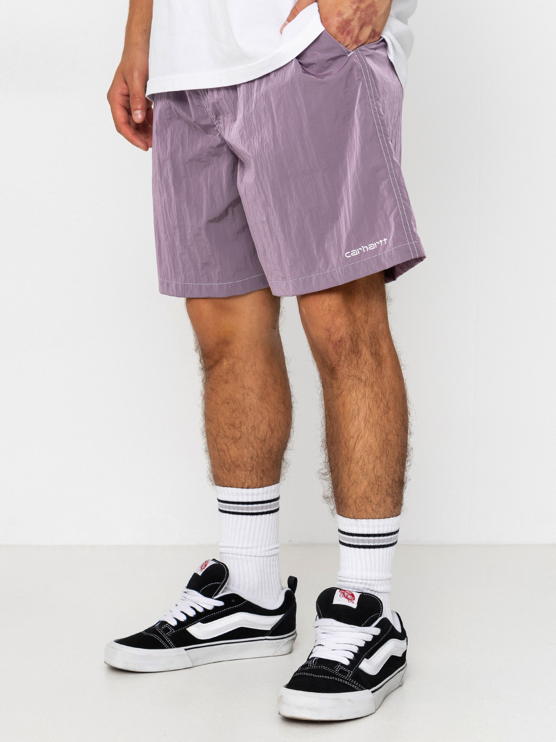 Шорти Carhartt WIP Canby Swim (gentle purple/white)