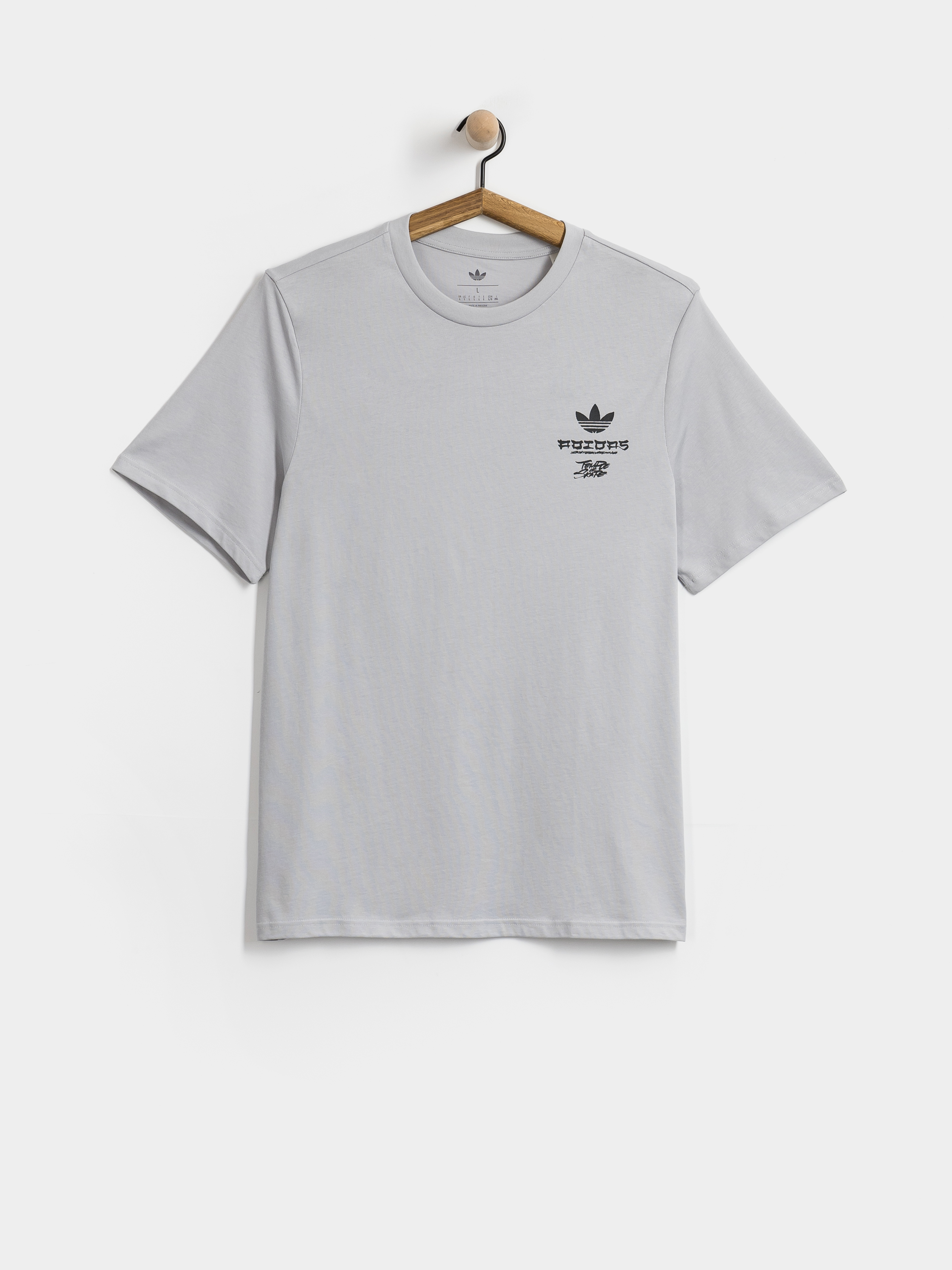 Футболка adidas Tos Crane (lgsogr/black)