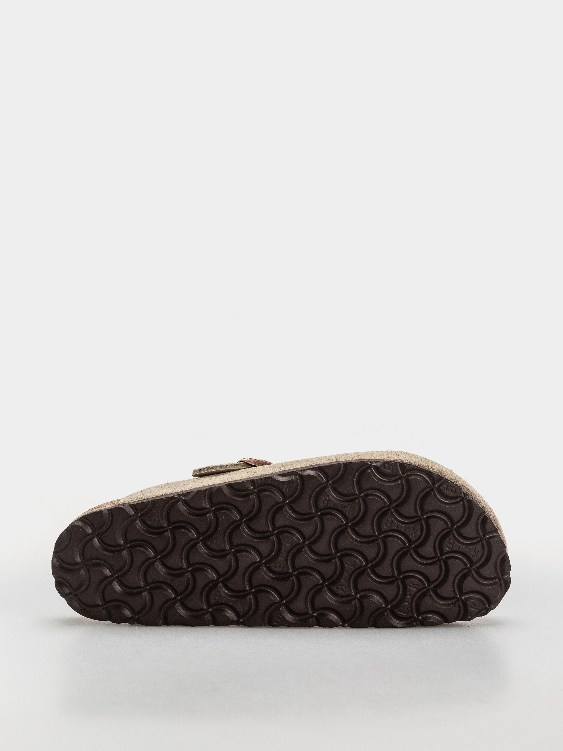 Шльопанці Birkenstock Boston Soft Footbed Suede Leather Narrow (taupe)