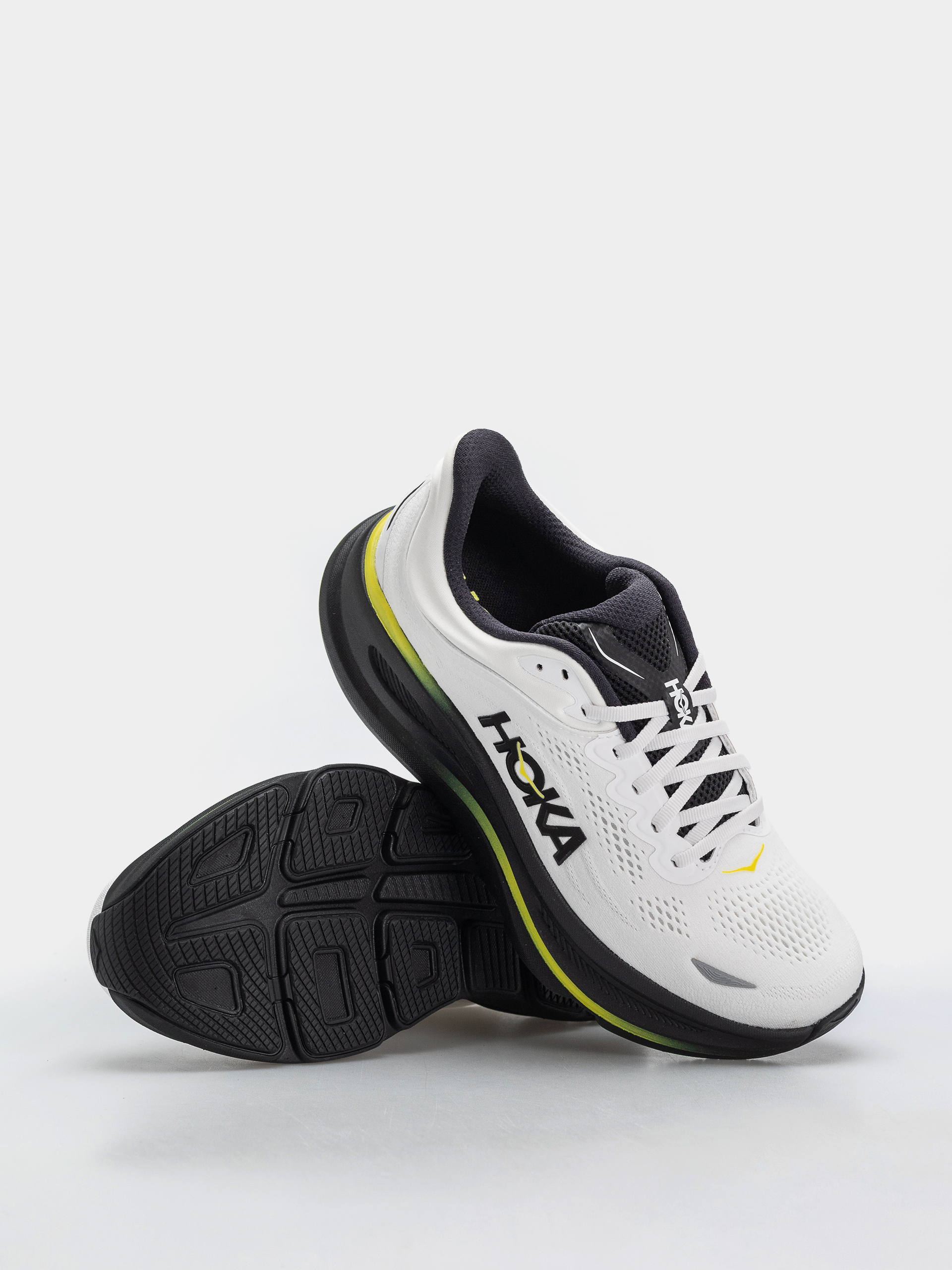 Взуття Hoka Bondi 9 (white/citrus)