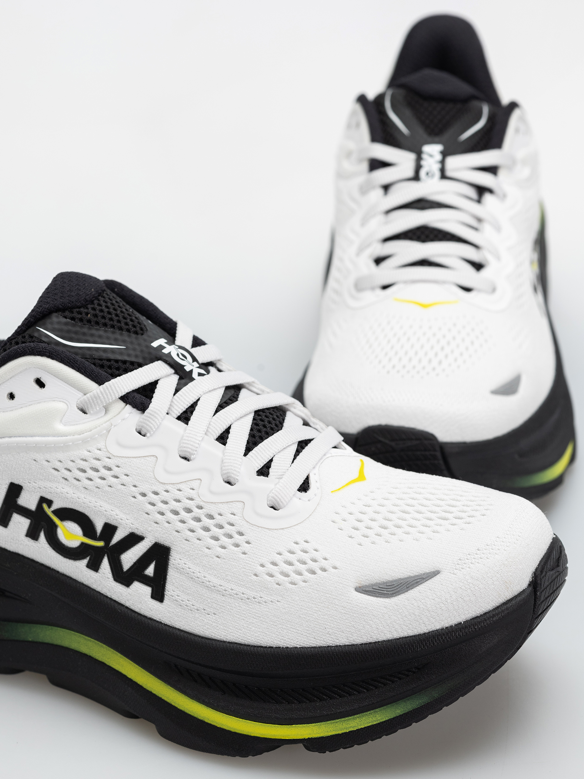 Взуття Hoka Bondi 9 (white/citrus)